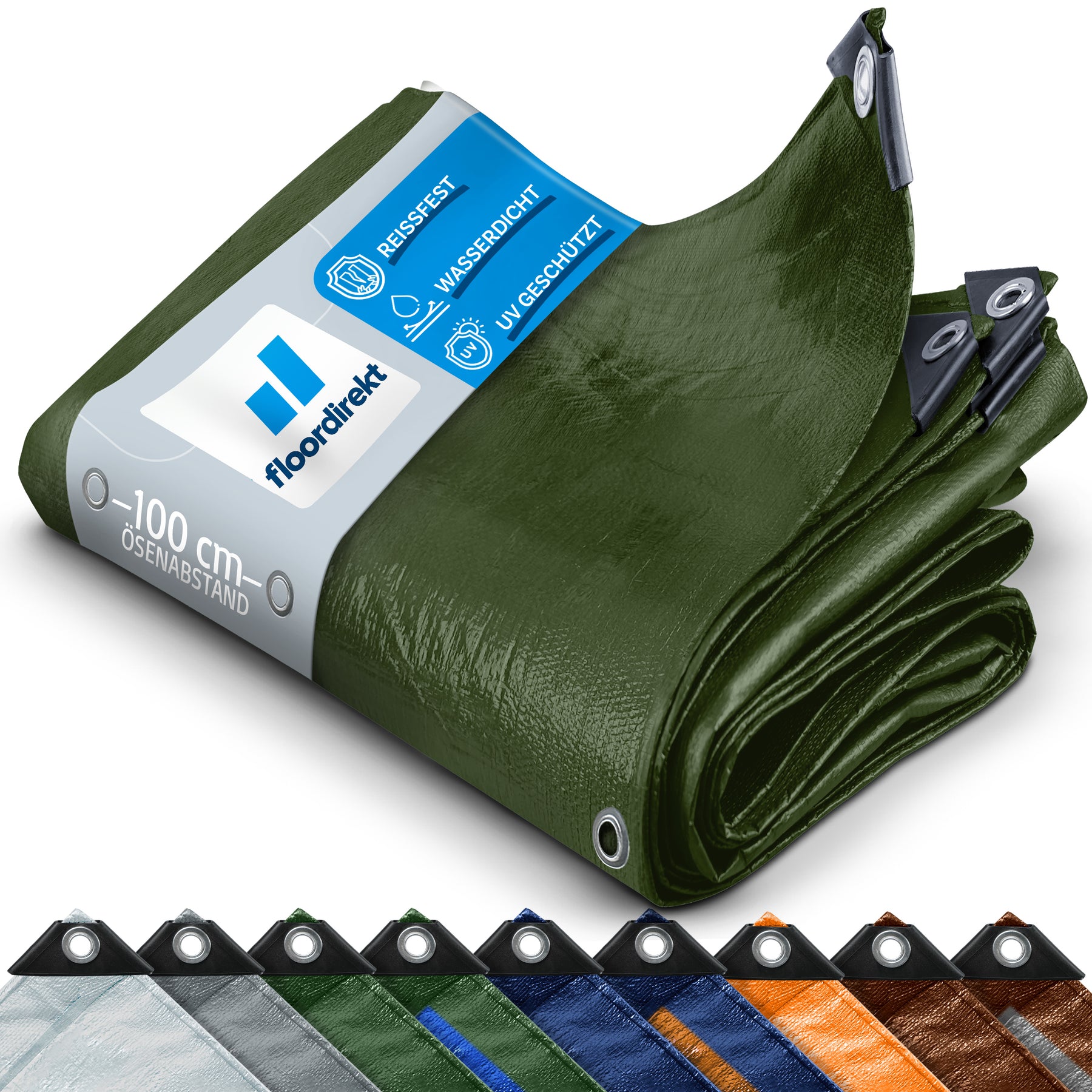 Tarpaulin | Extrêmement résistant à la déchirure | 240 g/m² | Nombreuses variantes