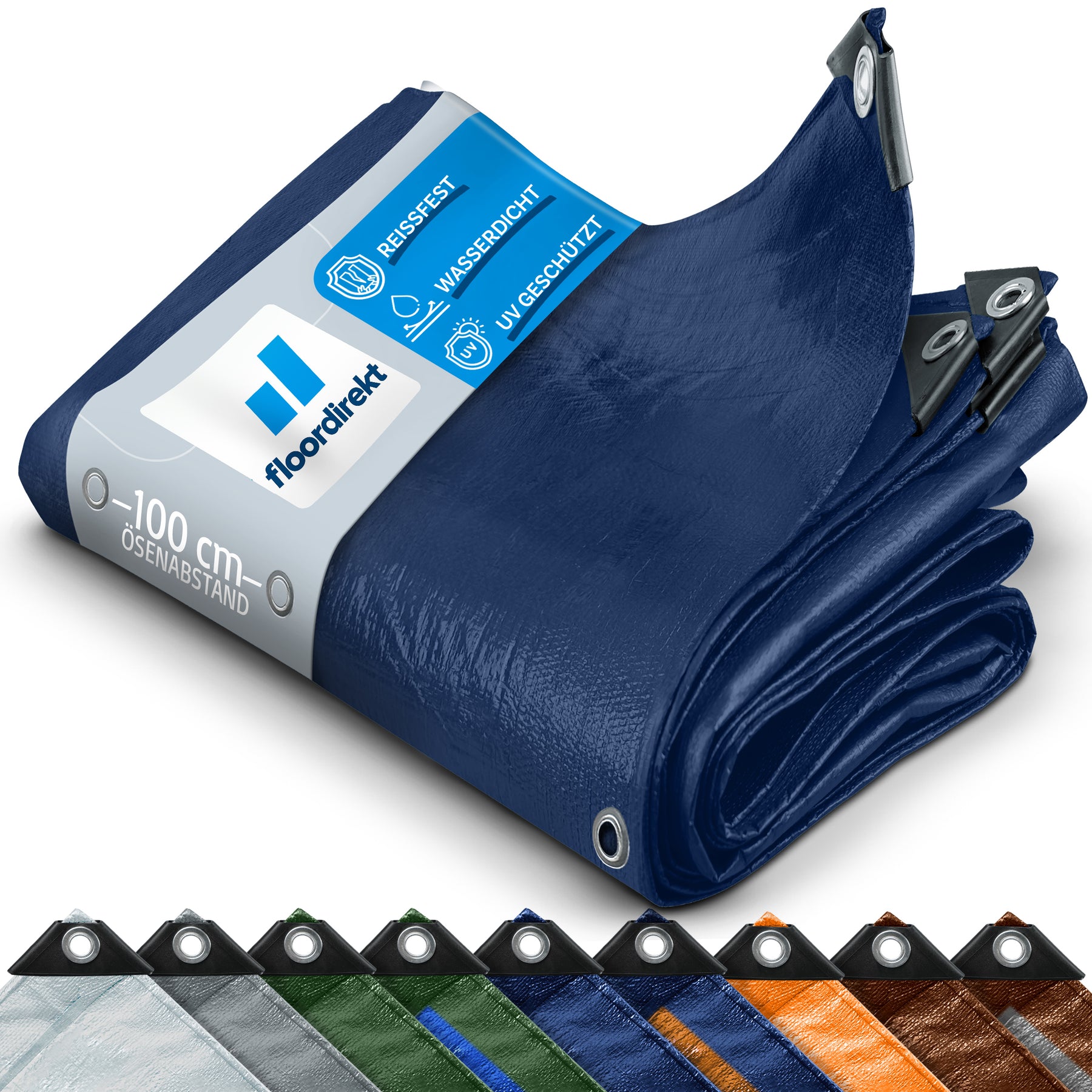 Tarpaulin | Extrêmement résistant à la déchirure | 240 g/m² | Nombreuses variantes