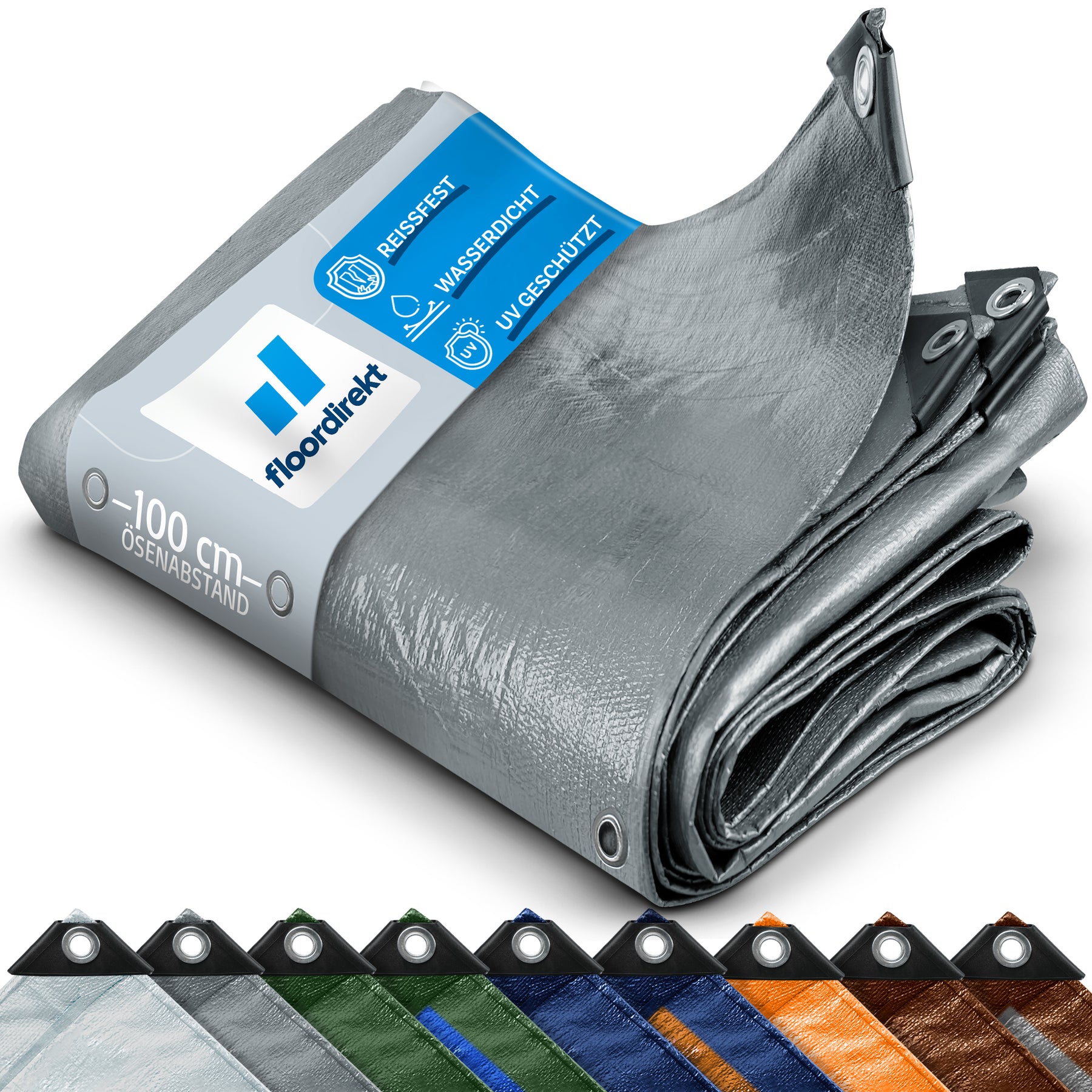 Tarpaulin | Extrêmement résistant à la déchirure | 240 g/m² | Nombreuses variantes