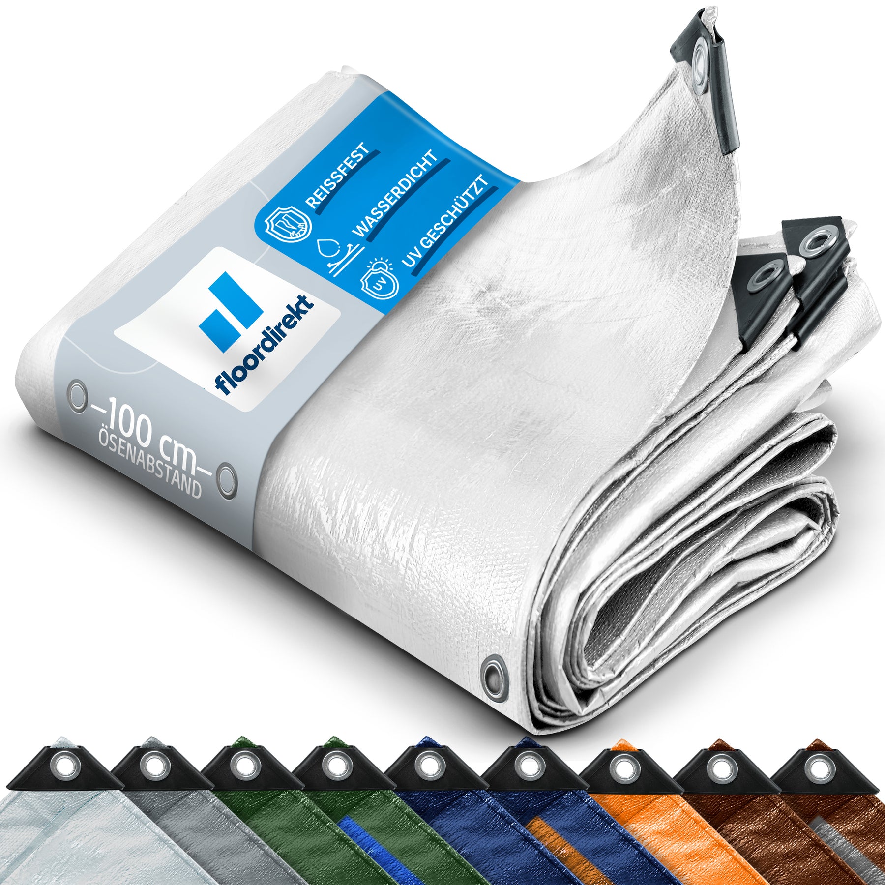 Tarpaulin | Extrêmement résistant à la déchirure | 240 g/m² | Nombreuses variantes