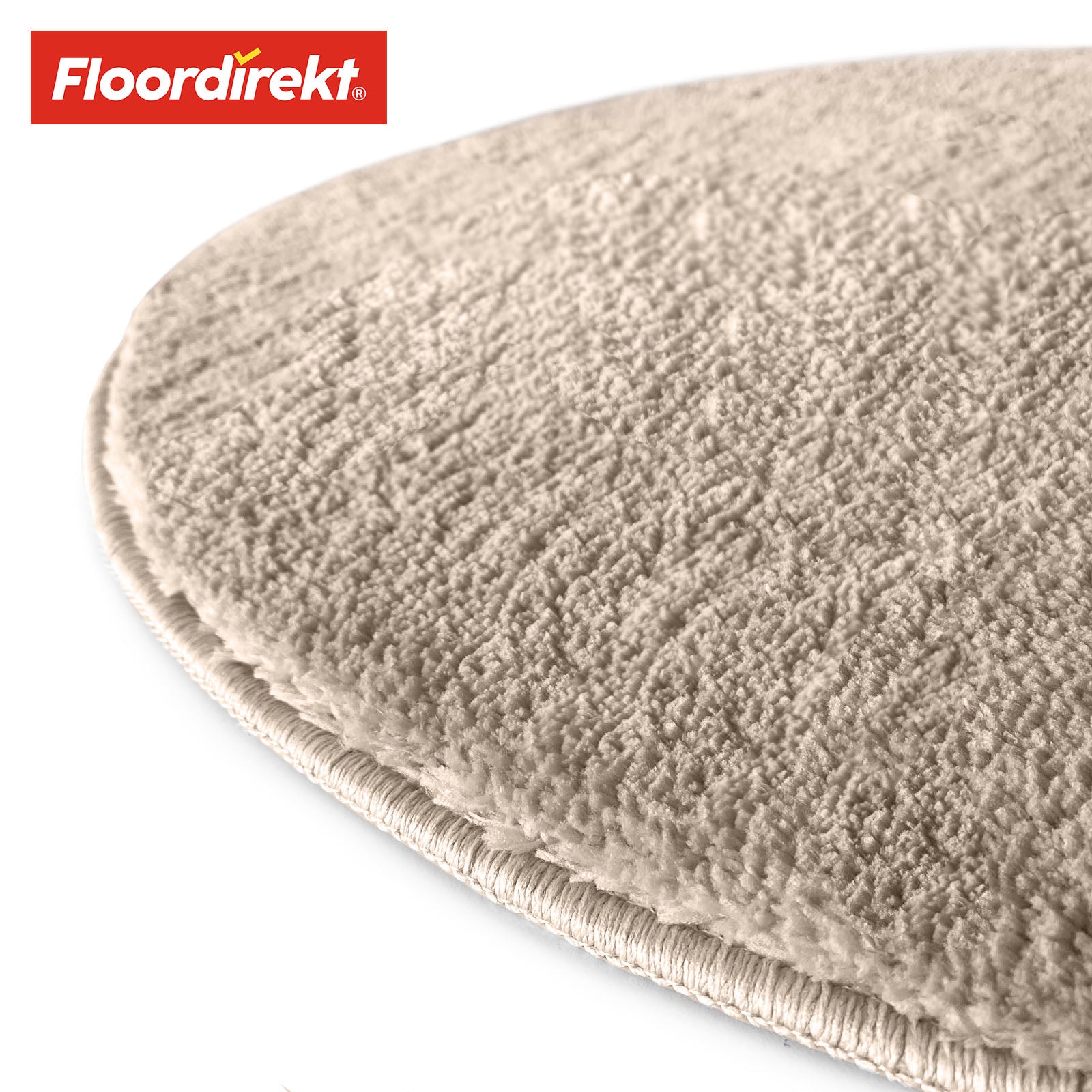 Tapis de bain | Sky | Tapis de bain rond | Confort dense et moelleux pour votre maison