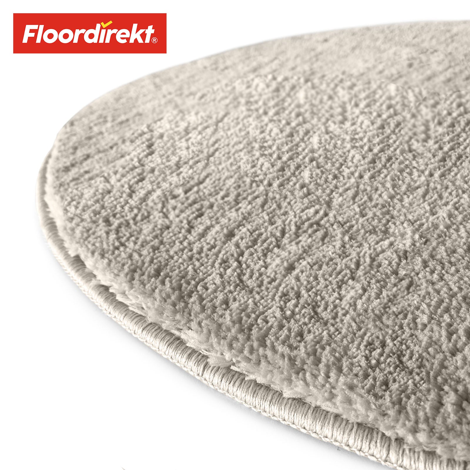 Tapis de bain | Sky | Tapis de bain rond | Confort dense et moelleux pour votre maison