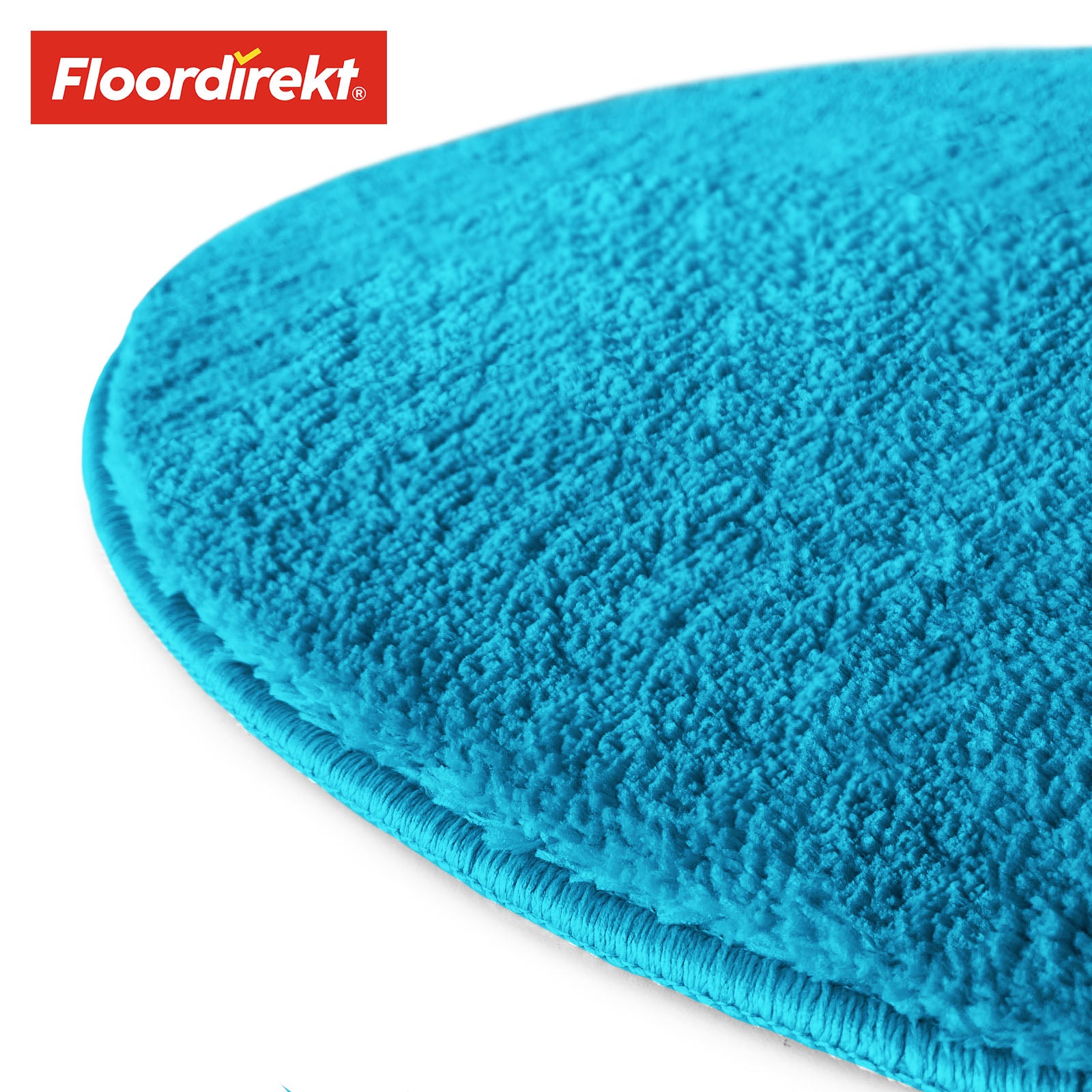 Tapis de bain | Sky | Tapis de bain rond | Confort dense et moelleux pour votre maison