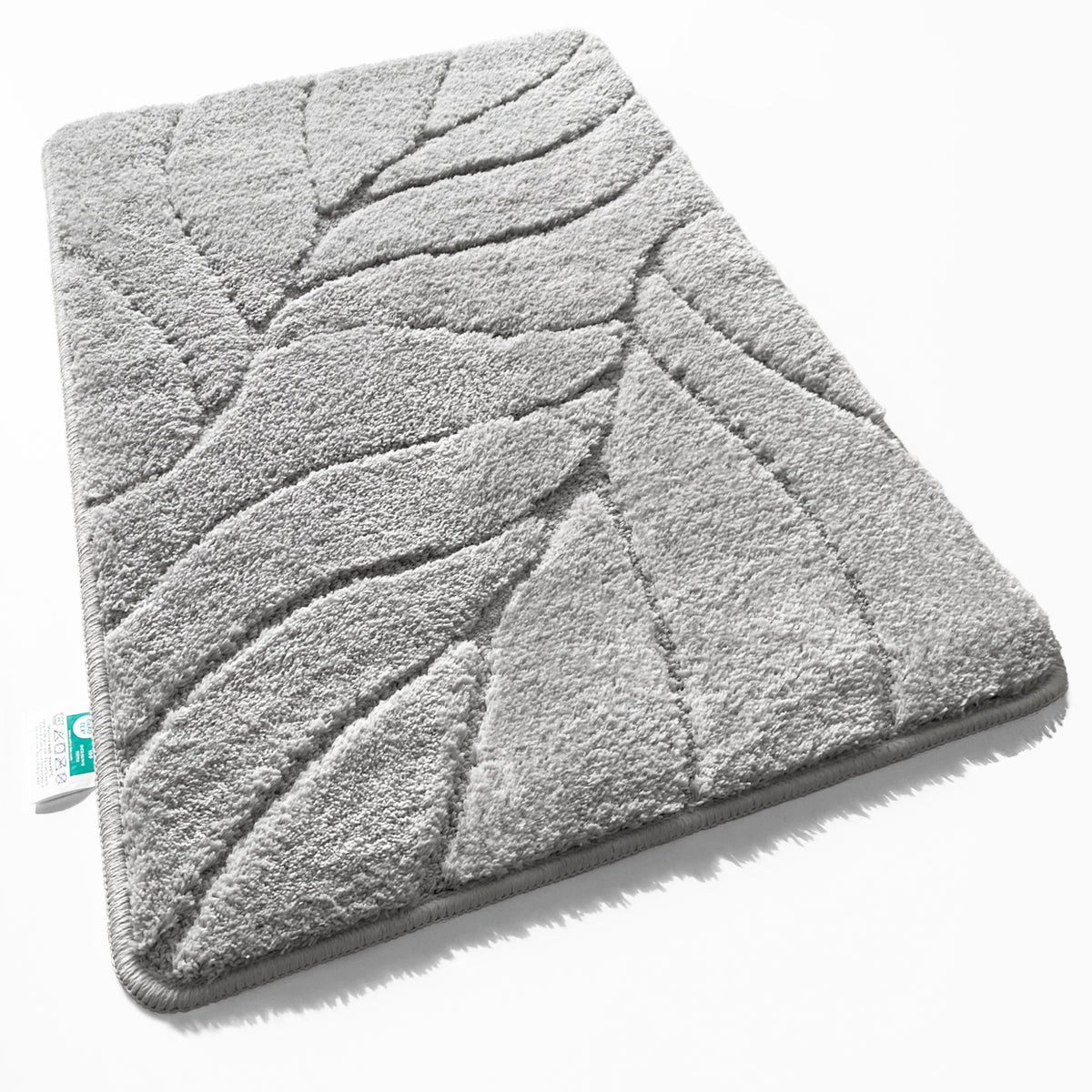 Tapis de bain | Maris | Tapis de bain moelleux avec structure en feuilles | Disponible en différentes couleurs et tailles