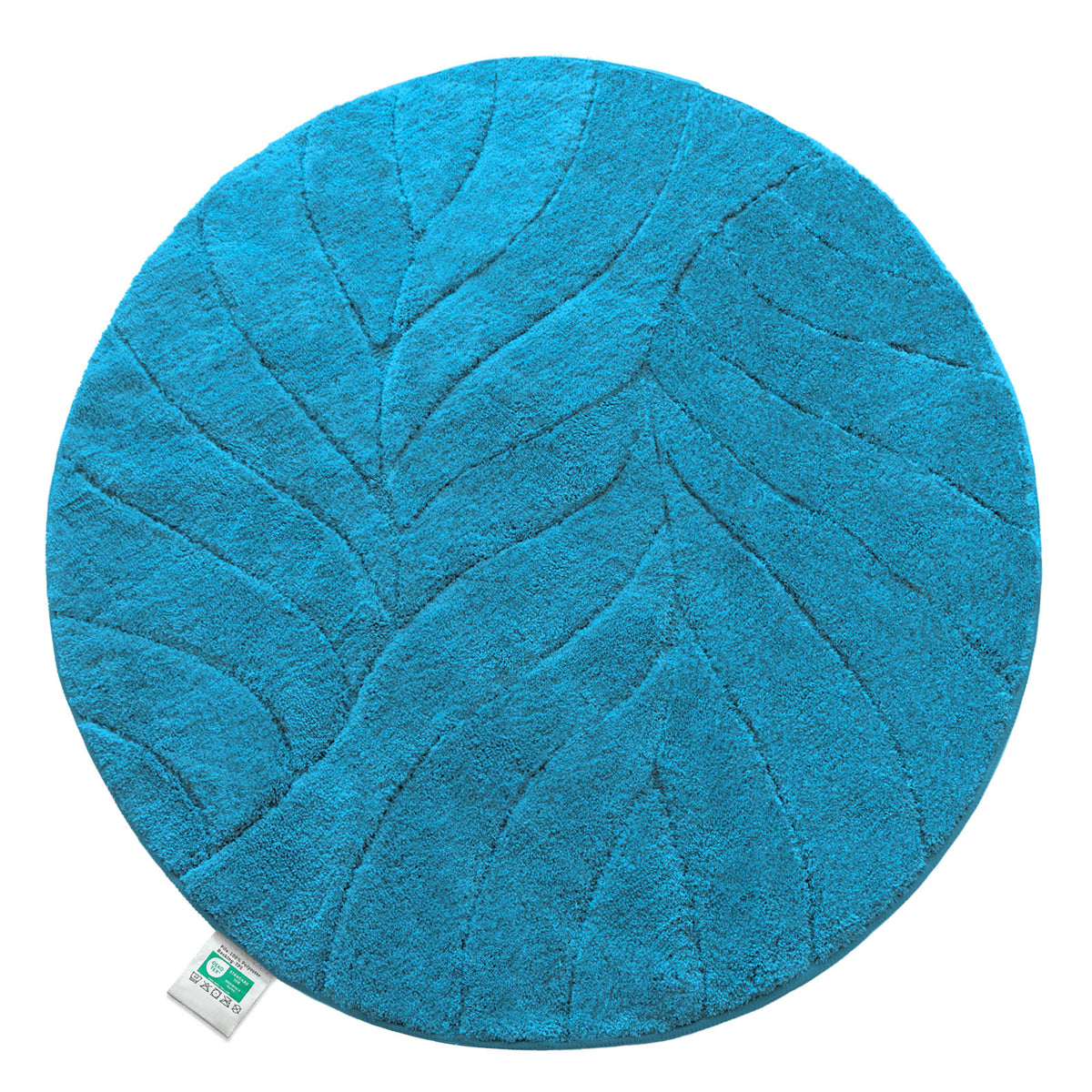 Tapis de bain | Maris | Tapis de bain rond | Microfibre douce, antidérapante & adaptée au chauffage au sol