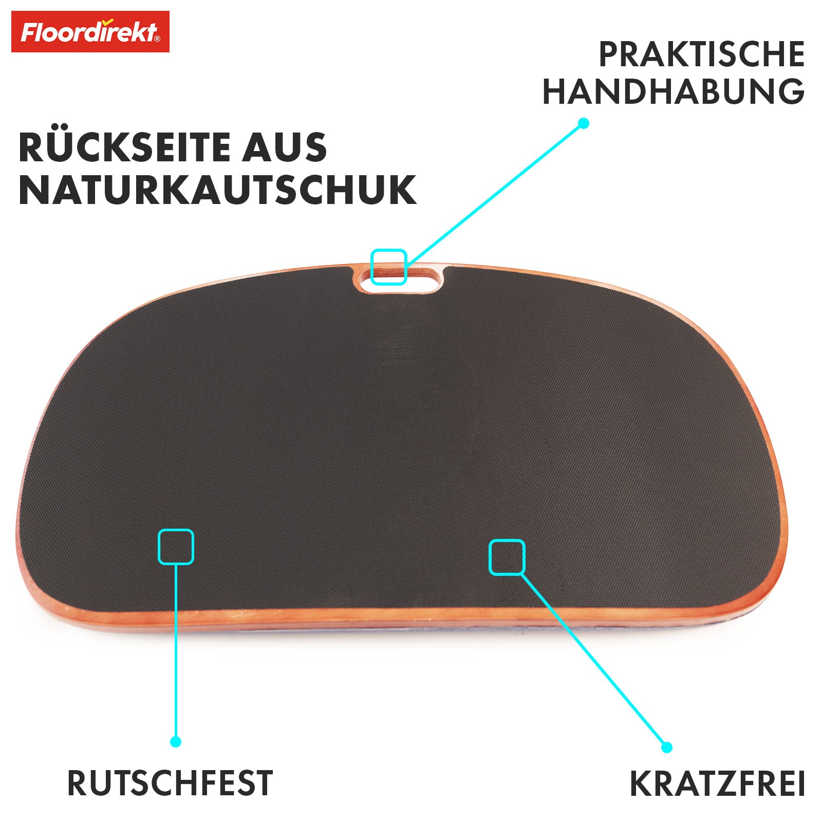 Balance Board | Hawaii | Tapis antifatigue pour tables hautes dans les bureaux et bureaux à domicile | Tapis de travail disponible en deux versions