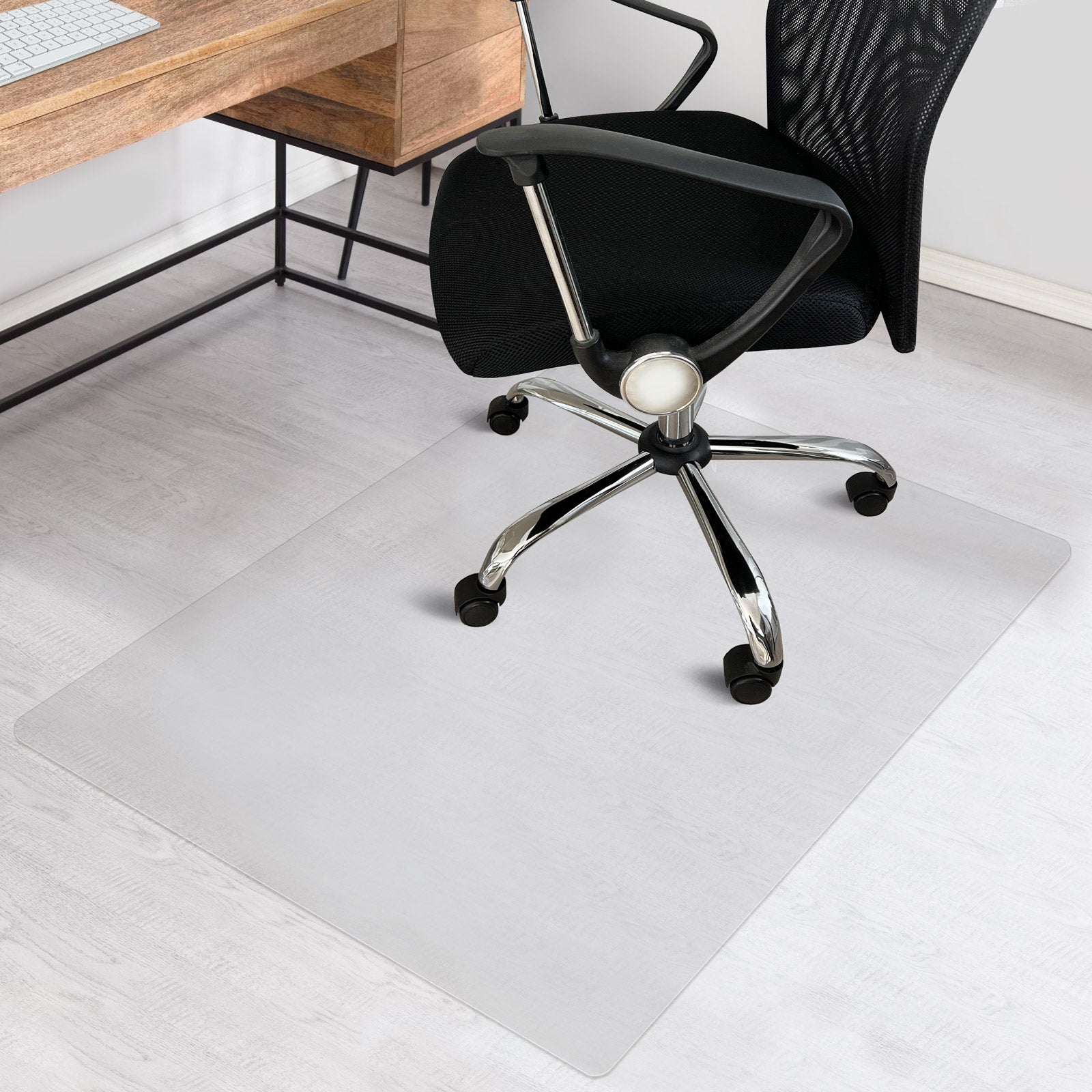 ✂ Tapis de protection du sol Neo pour sols durs | Vinyle | Transparent