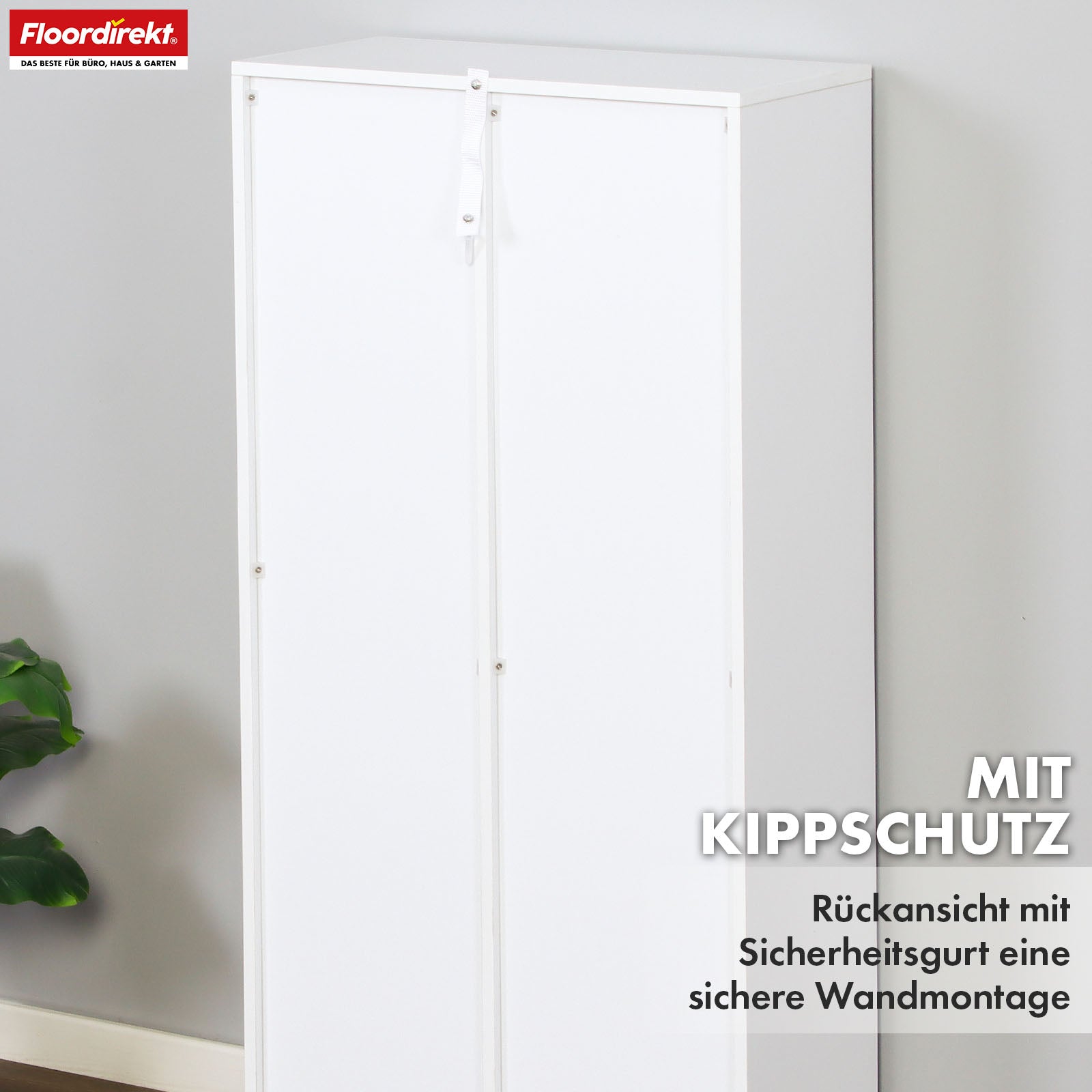 Bibliothèque | Arkansas | Étagère sur pied en MDF blanc avec 5-9 compartiments pour livres et accessoires de maison