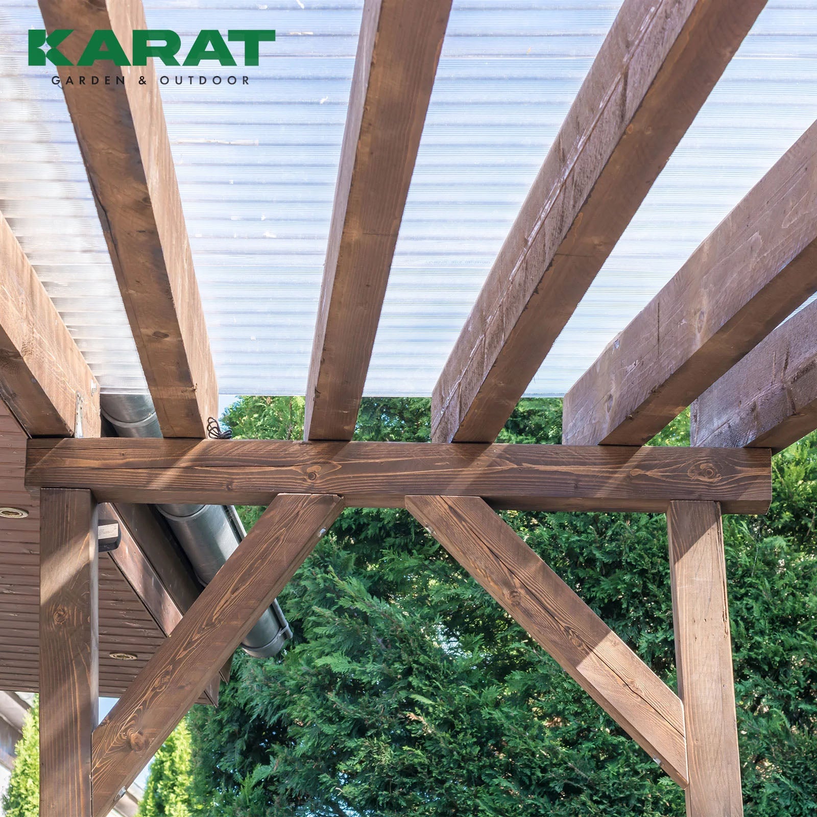 Feuille à double toile | 60,5 x 121 cm | Polycarbonate | Pour le bricolage et la construction