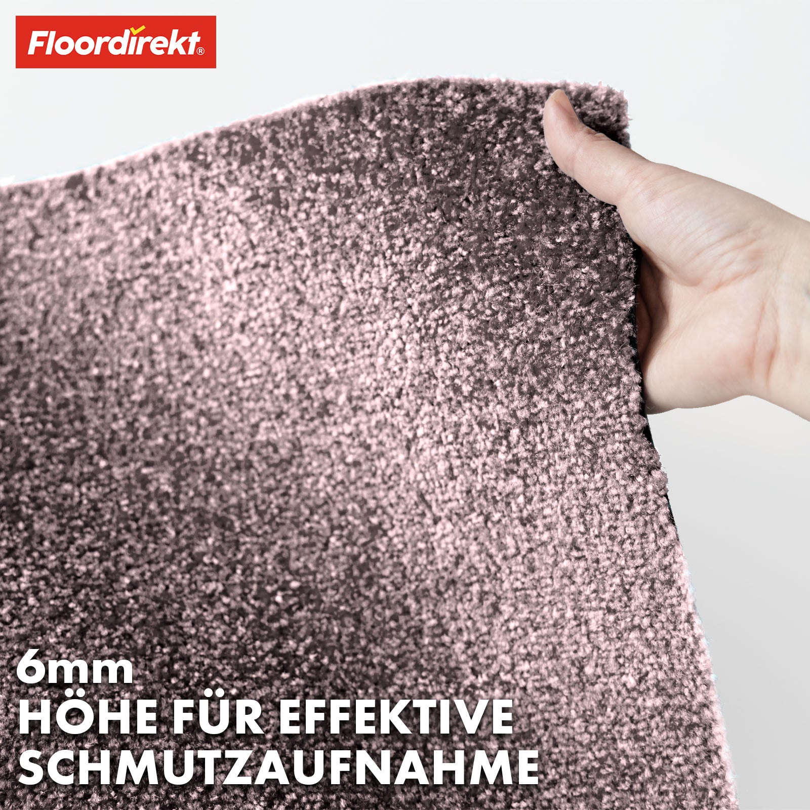 Paillasson | Domenico | Tapis de propreté élégant et pratique | Disponible en plusieurs couleurs attrayantes