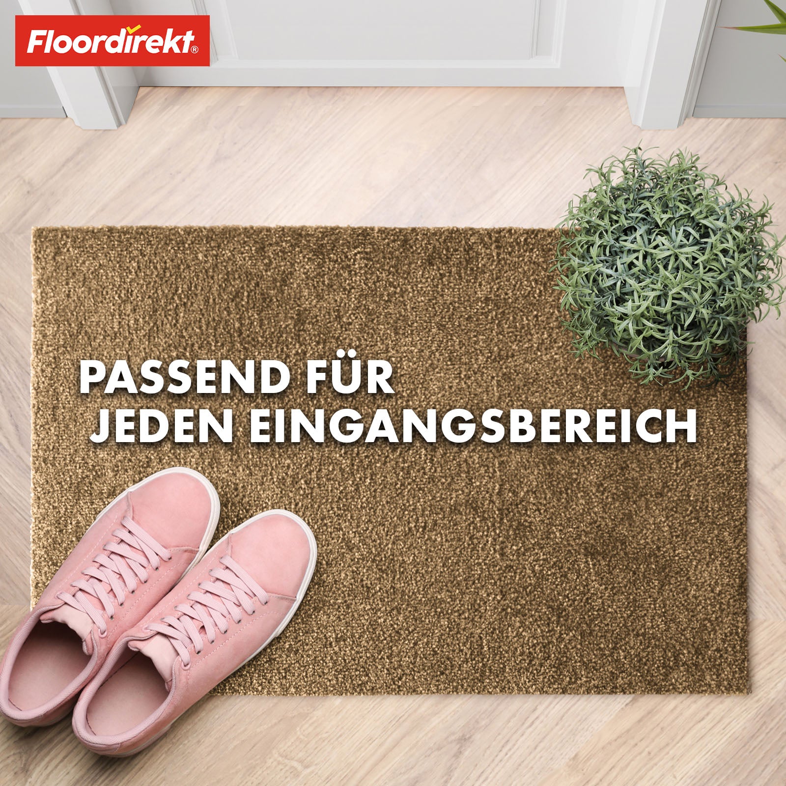 Paillasson | Domenico | Tapis de propreté élégant et pratique | Disponible en plusieurs couleurs attrayantes