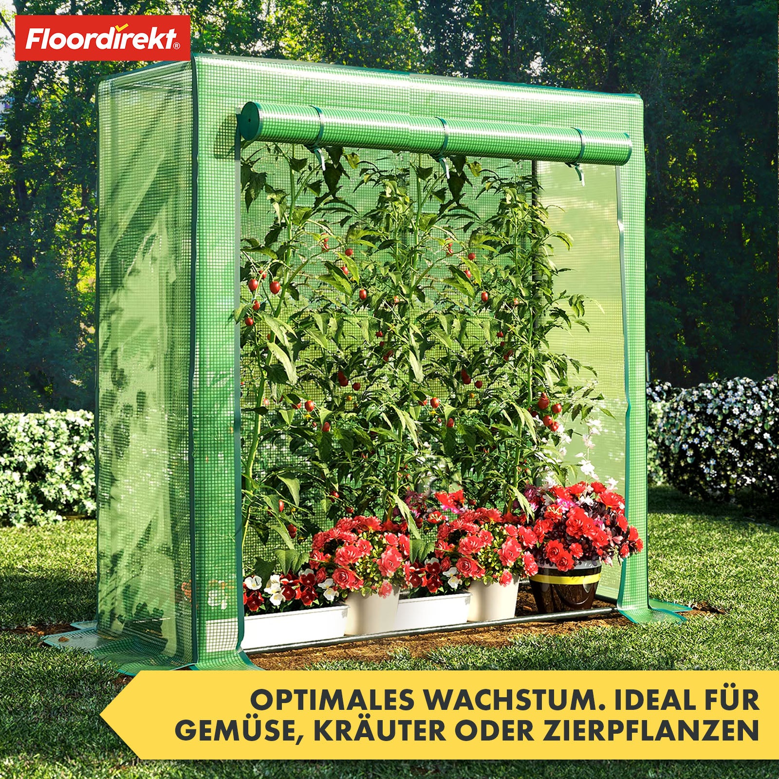 Serre | Botanika | Construction résistante aux intempéries pour vos plantes | Disponible en deux tailles différentes