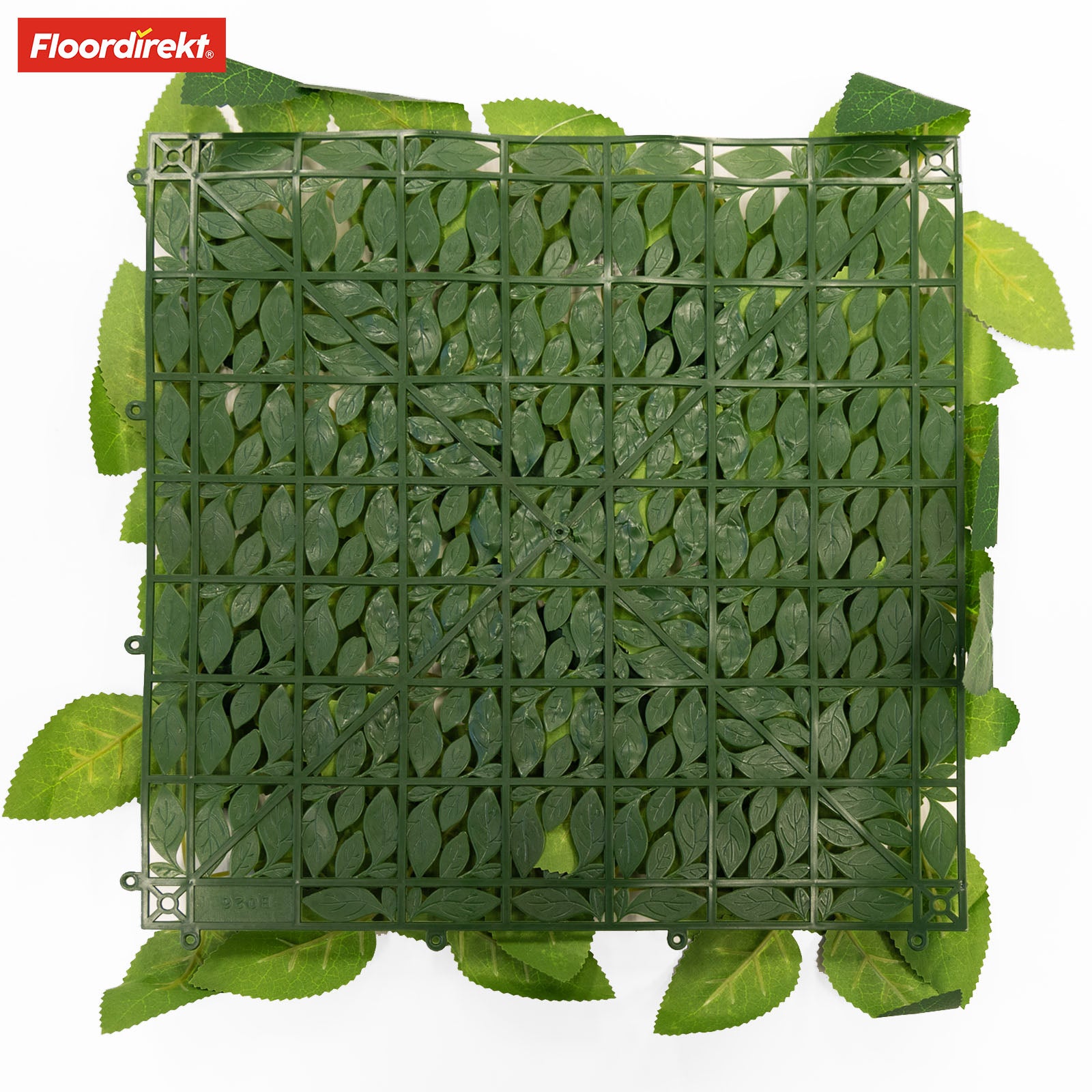 Mur végétal | Big Rose Leaf | Décoration murale élégante avec de grands pétales de rose pour chaque maison | 33 x 33 cm