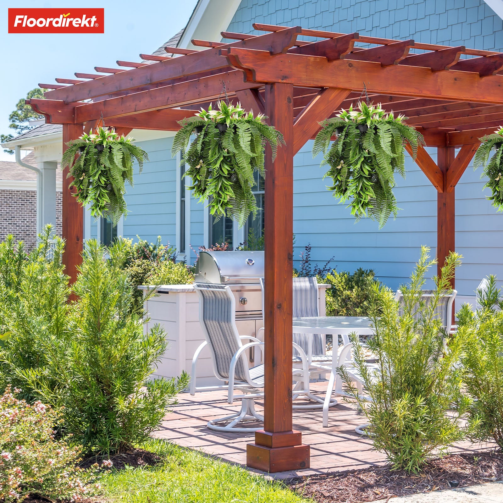 Plante suspendue | Rainforest | Plante verte artificielle pour une décoration élégante à l'intérieur et à l'extérieur