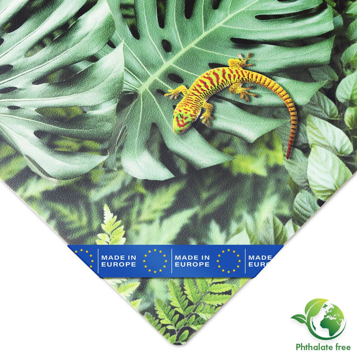 Revêtement de sol CV 3D | Eldorado | Motif animal et végétal tropical pour des pièces pleines de style