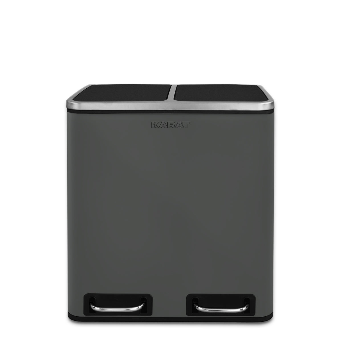 Poubelle en Métal à Pédale et Couvercle | Felix | Option de Tri | Disponible en 5 Couleurs | 30 ou 60 Litres