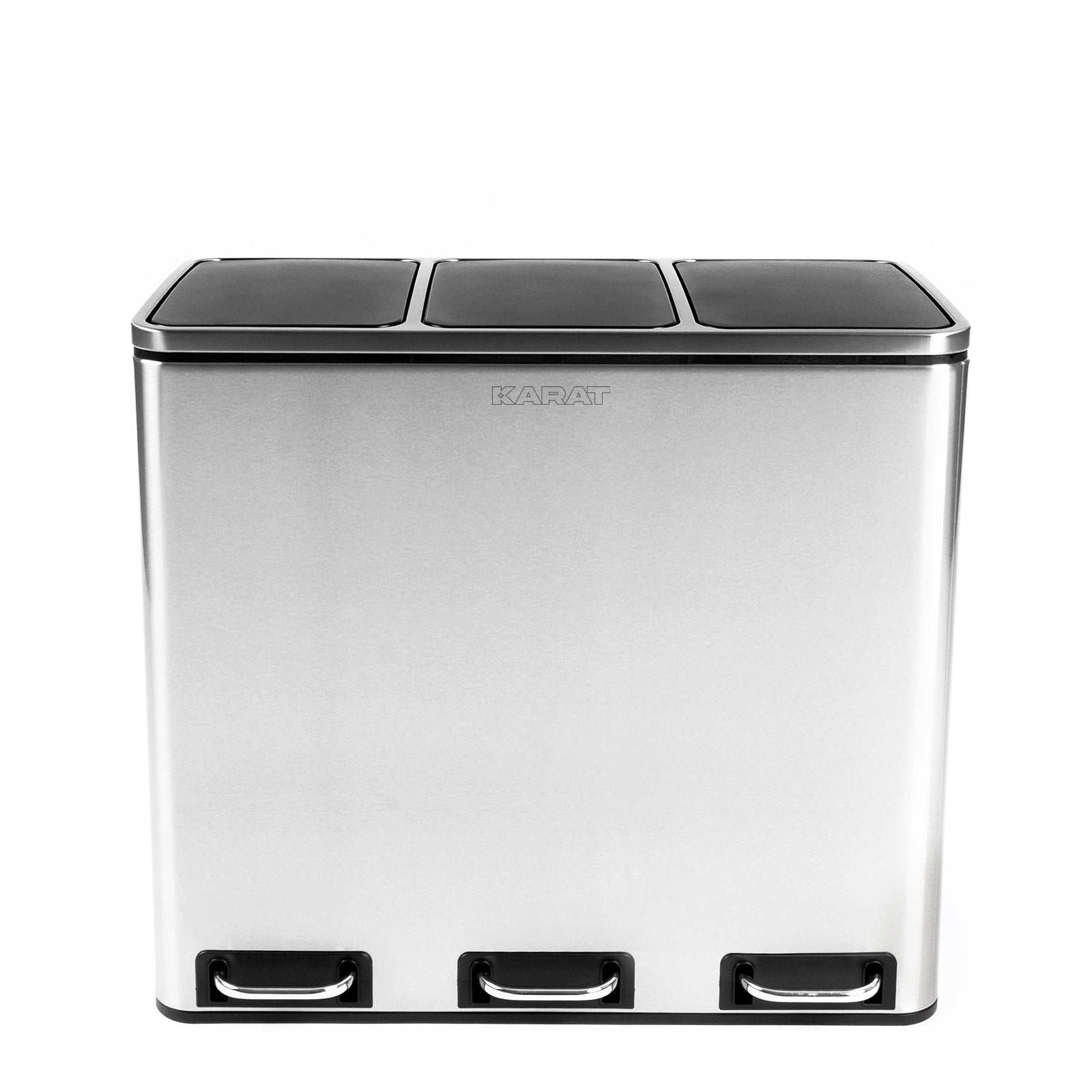 Poubelle en Métal à Pédale et Couvercle | Felix | Option de Tri | Disponible en 5 Couleurs | 30 ou 60 Litres