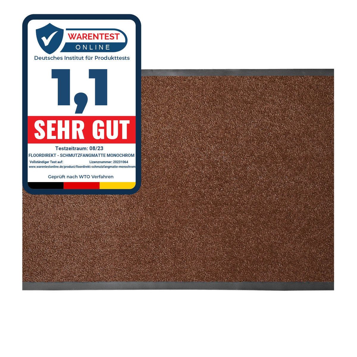 ✂ Tapis anti-salissures Monochrom | Couleurs brillantes | Sur mesure