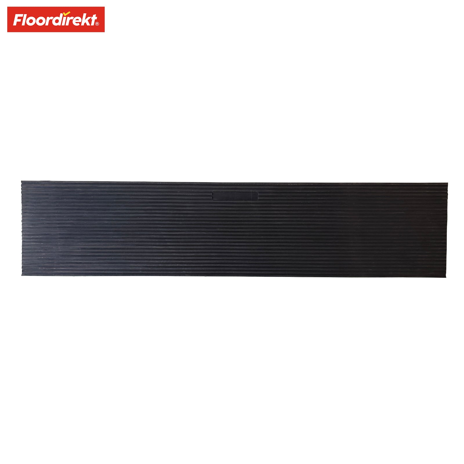 Rampe de seuil | Andes | Rampe pour fauteuil roulant en caoutchouc recyclé, antidérapante et sans barrière, pour l'intérieur et l'extérieur | 90 x 20 x 3 cm