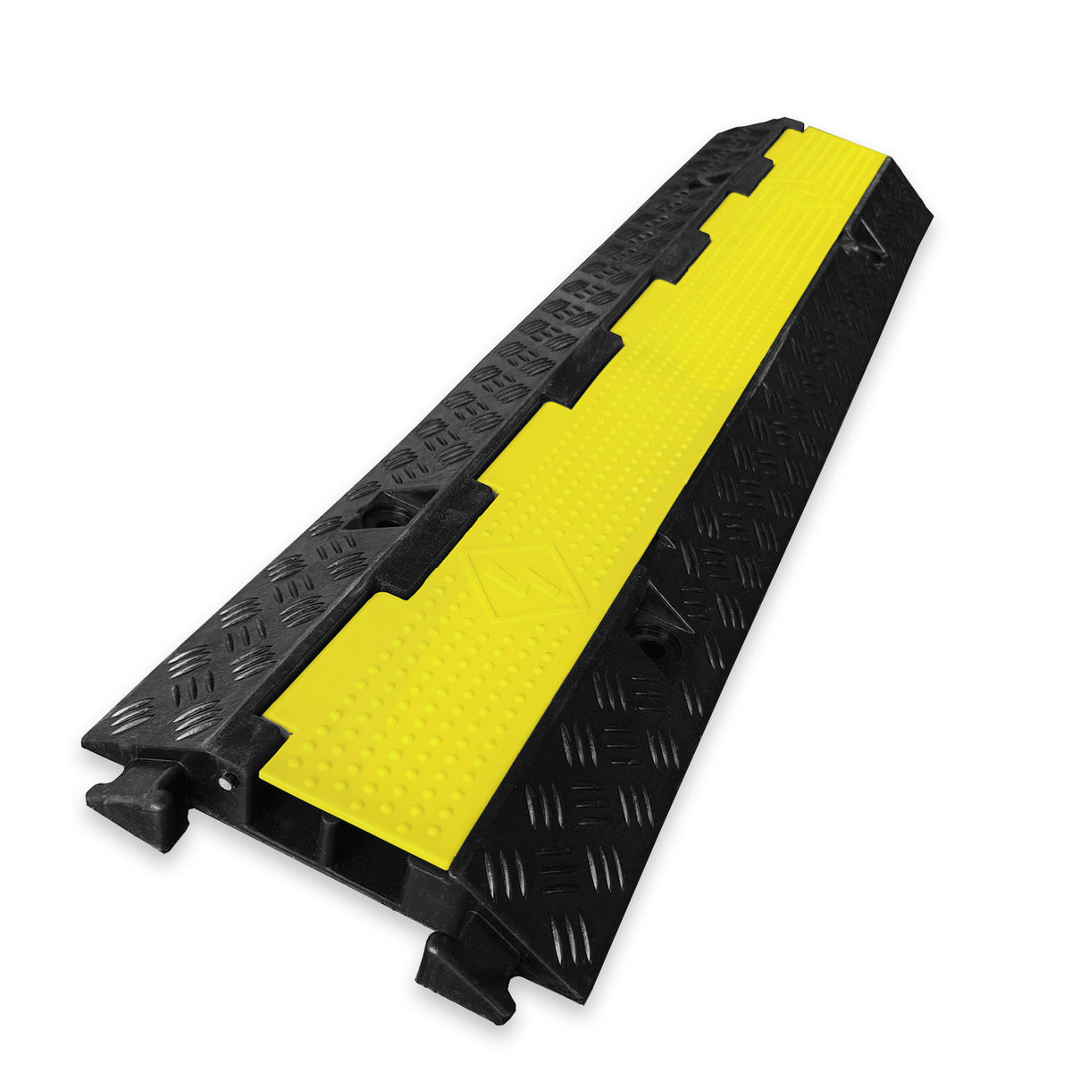 Pont pour câbles | Peak | Pont stable en caoutchouc avec 2 canaux pour câbles et possibilité d'extension pour une protection sûre