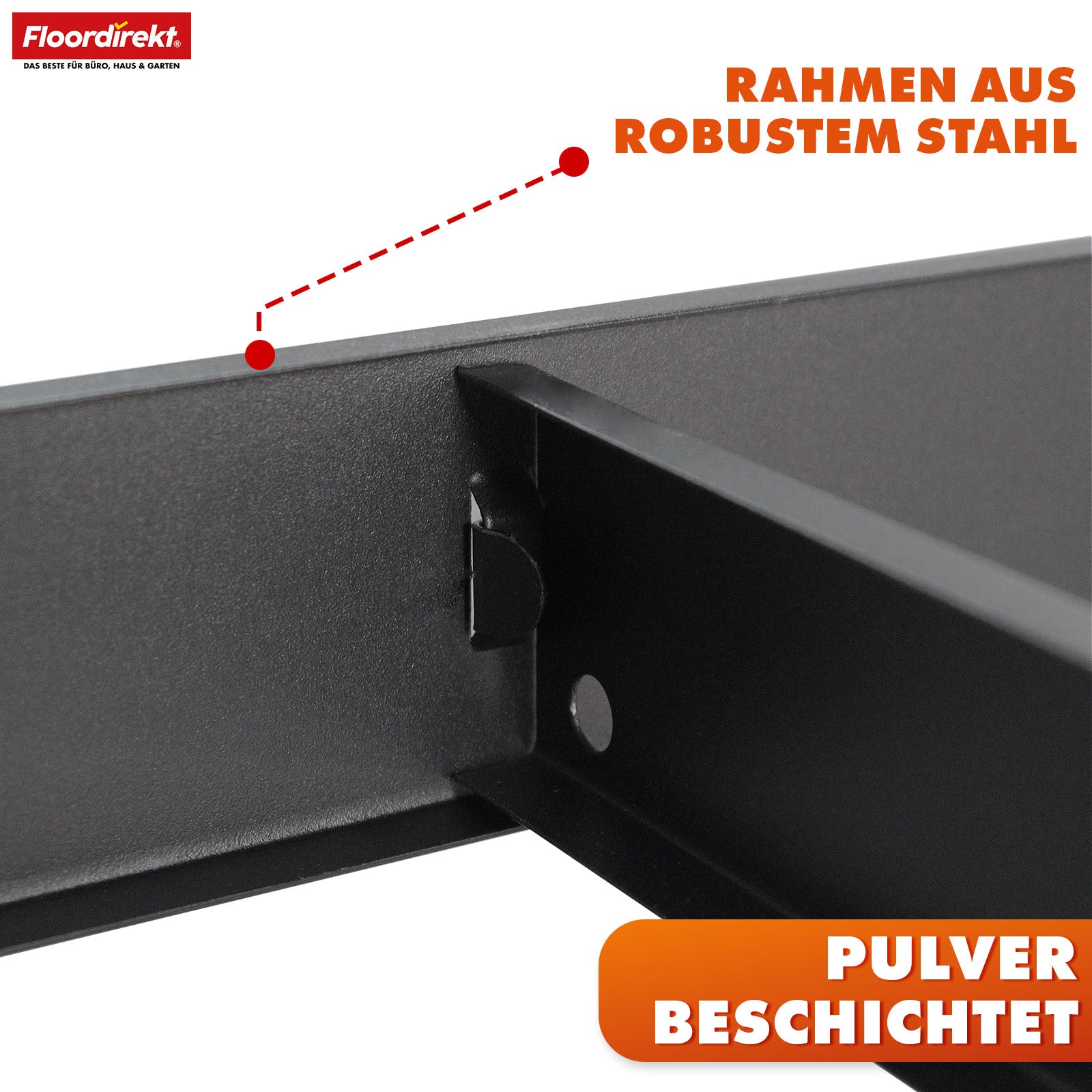 Étagère pour charges lourdes | Rhino | Étagère de stockage avec 5 étagères | Charge admissible de 1050 kg | Système d'emboîtement innovant | En différentes couleurs et tailles