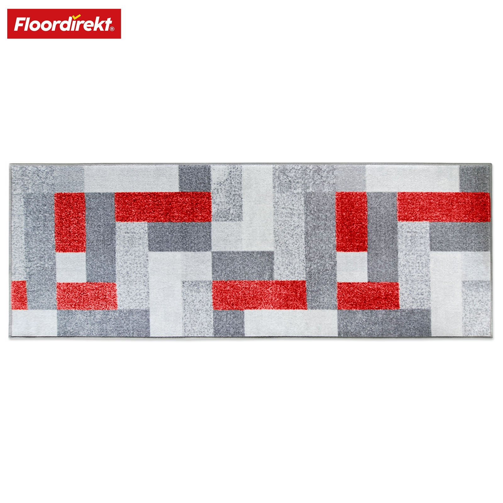Tapis de passage sur mesure | New York | Antidérapant avec dos en gel | Design moderne en différentes couleurs