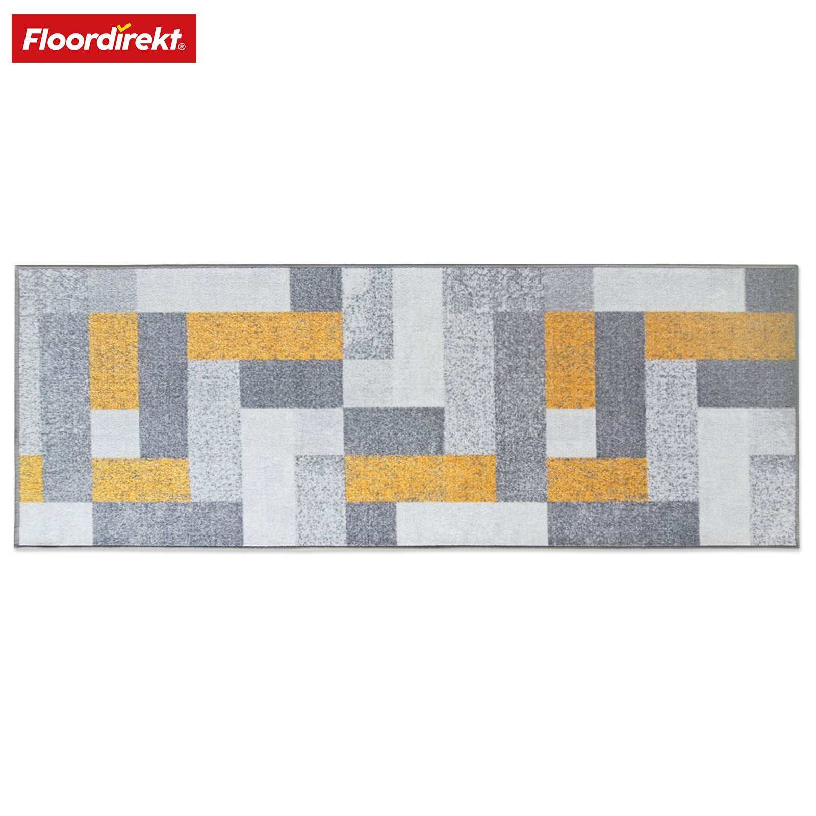 Tapis de passage sur mesure | New York | Antidérapant avec dos en gel | Design moderne en différentes couleurs
