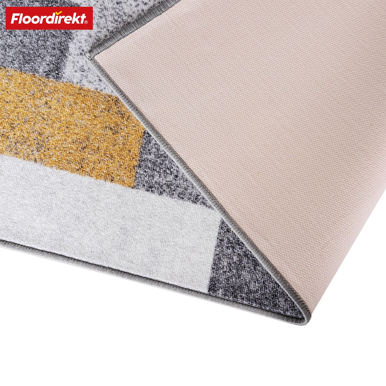 Tapis de passage sur mesure | New York | Antidérapant avec dos en gel | Design moderne en différentes couleurs