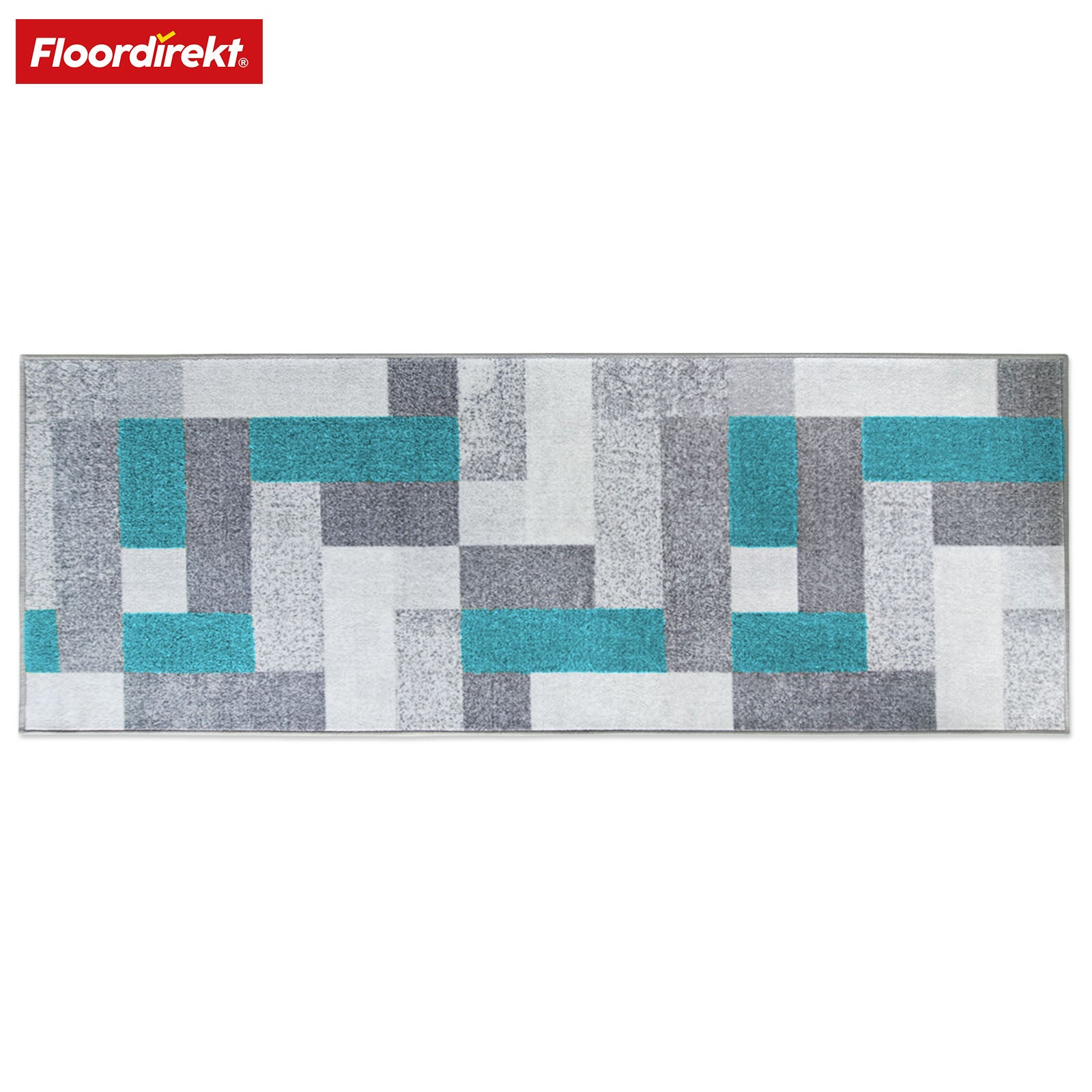 Tapis de passage sur mesure | New York | Antidérapant avec dos en gel | Design moderne en différentes couleurs