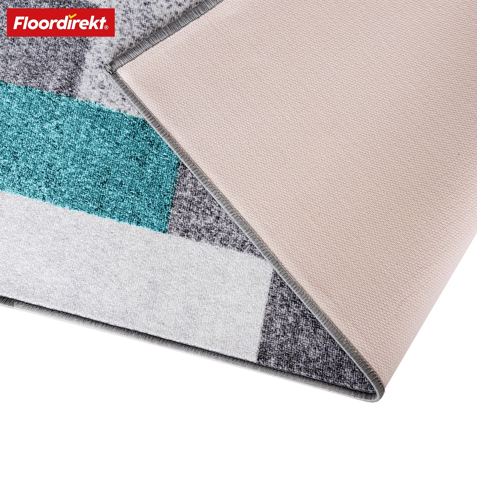 Tapis de passage sur mesure | New York | Antidérapant avec dos en gel | Design moderne en différentes couleurs