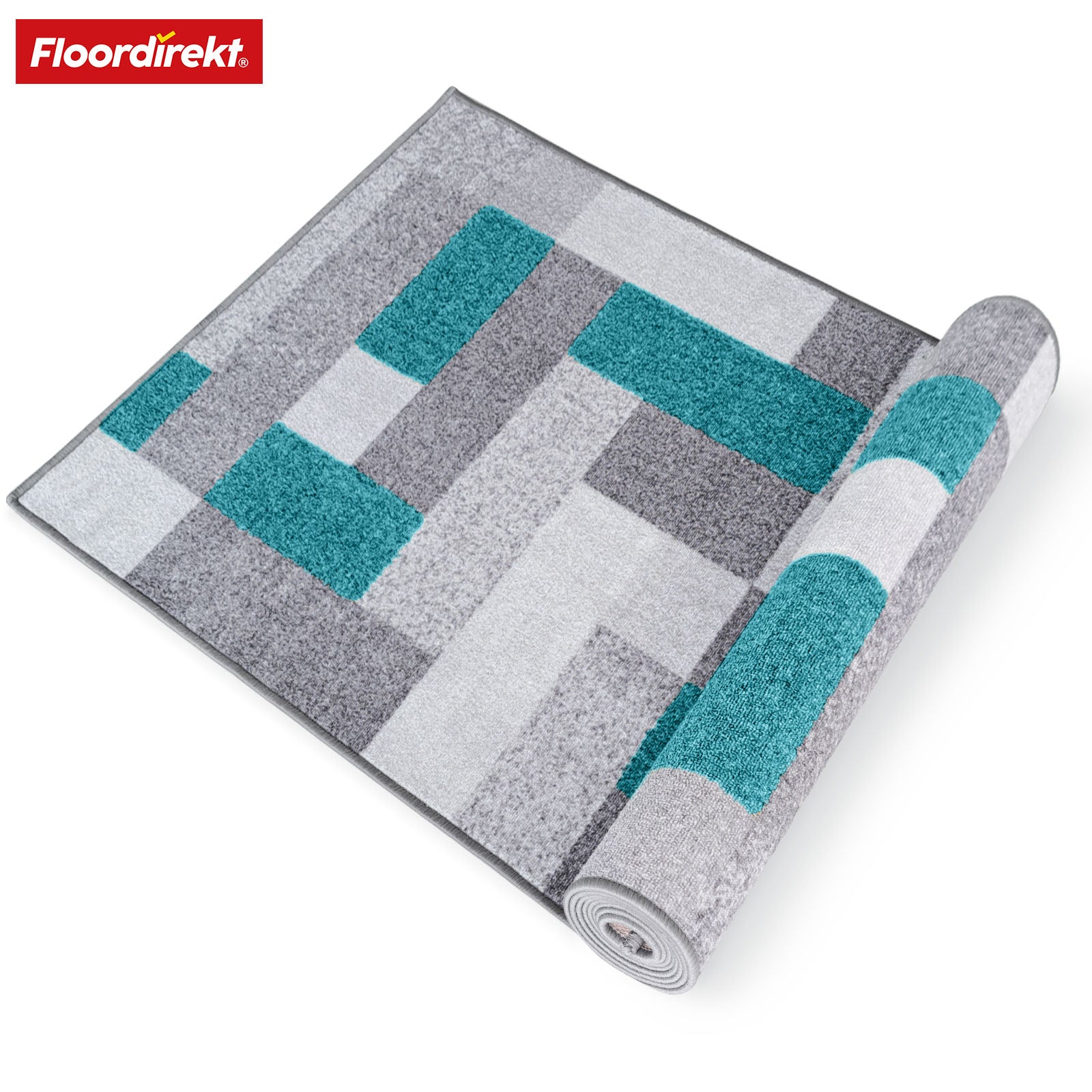 Tapis de passage sur mesure | New York | Antidérapant avec dos en gel | Design moderne en différentes couleurs