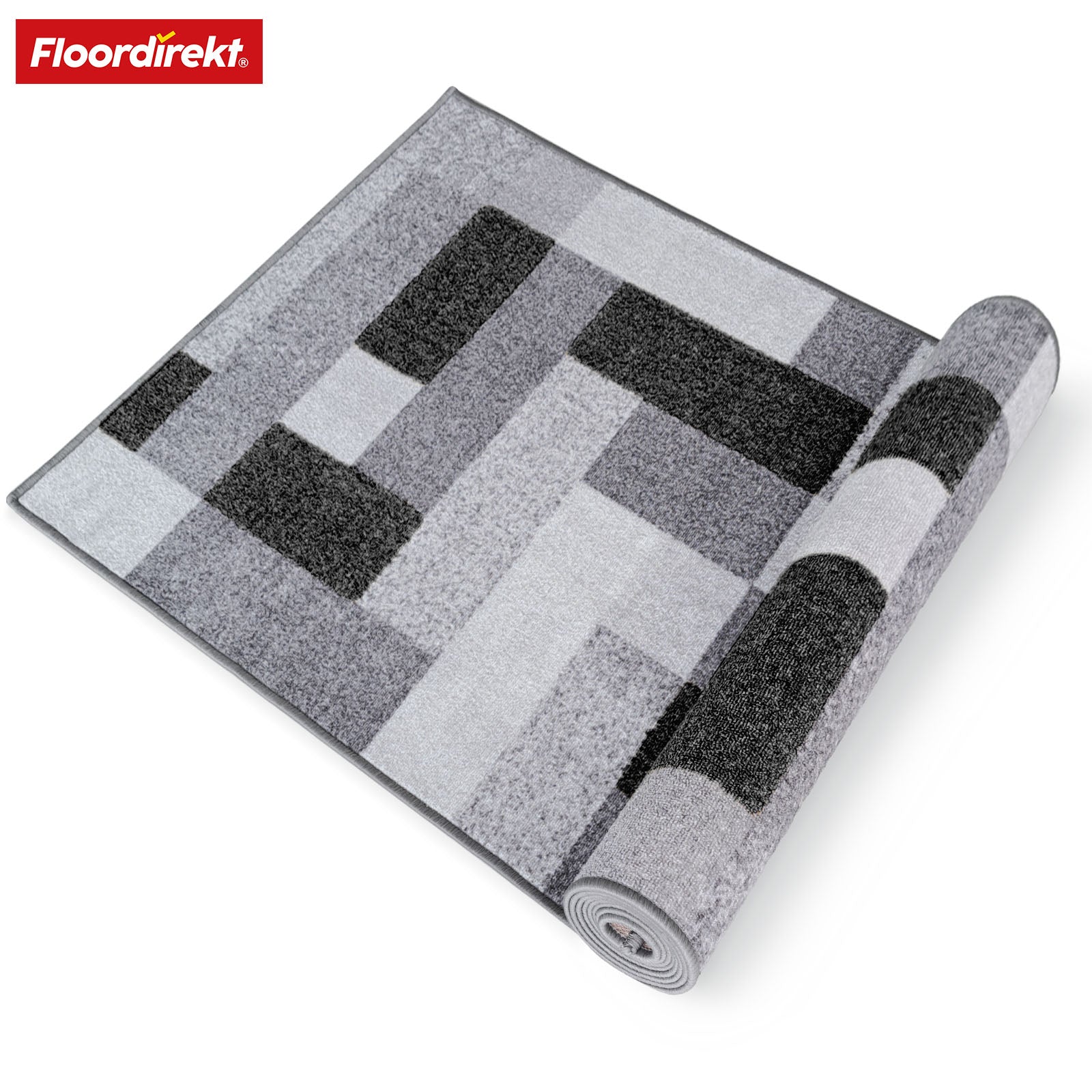 Tapis de passage sur mesure | New York | Antidérapant avec dos en gel | Design moderne en différentes couleurs