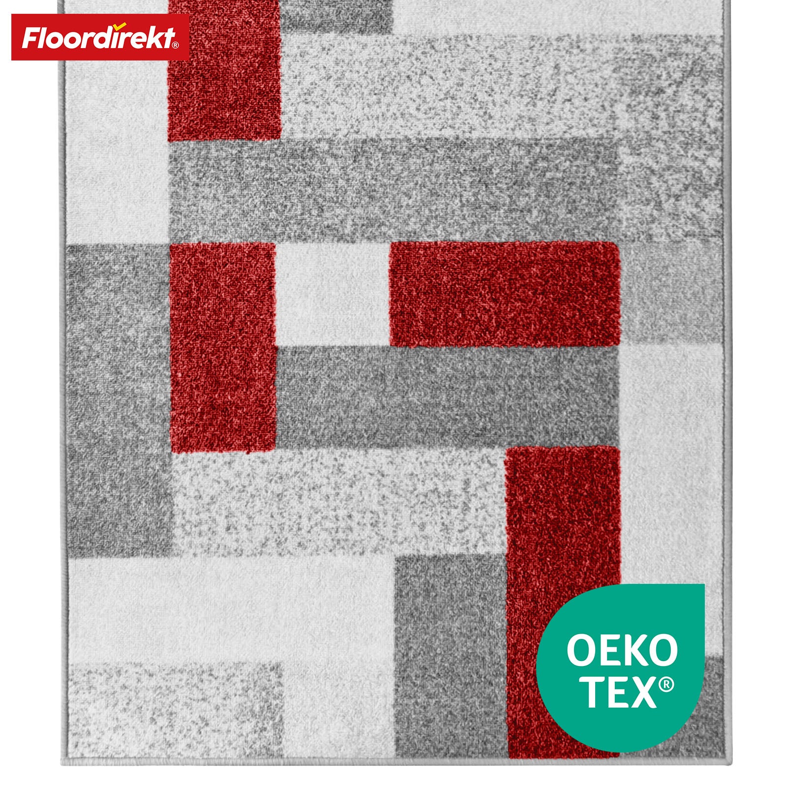 Tapis de passage sur mesure | New York | Antidérapant avec dos en gel | Design moderne en différentes couleurs