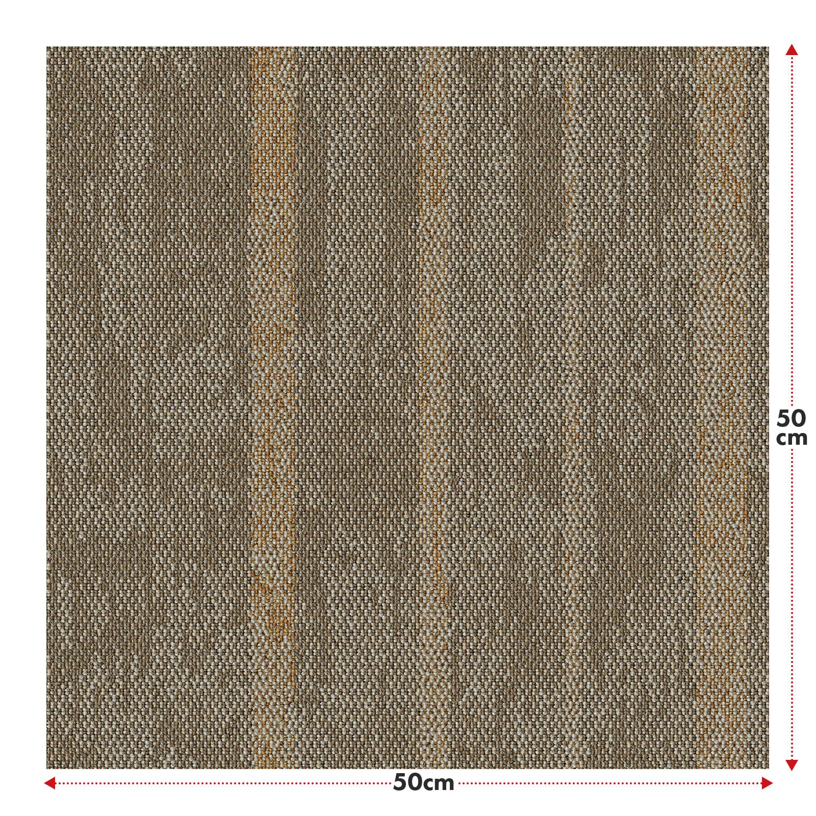 Dalles de moquette | Zürich | 50 x 50 cm | Idéal pour le bureau et la maison | Dalles design de haute qualité en 4 couleurs