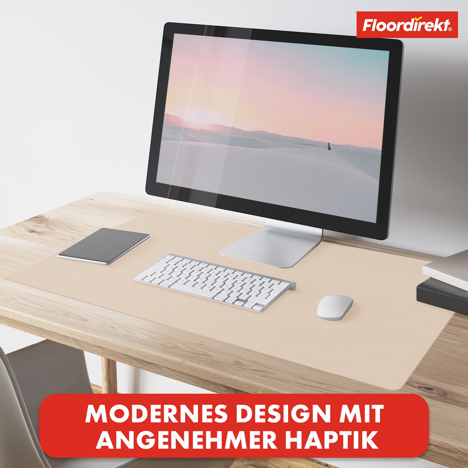 Sous-main | Nero | Similicuir souple et facile d'entretien | Disponible en plusieurs couleurs et tailles