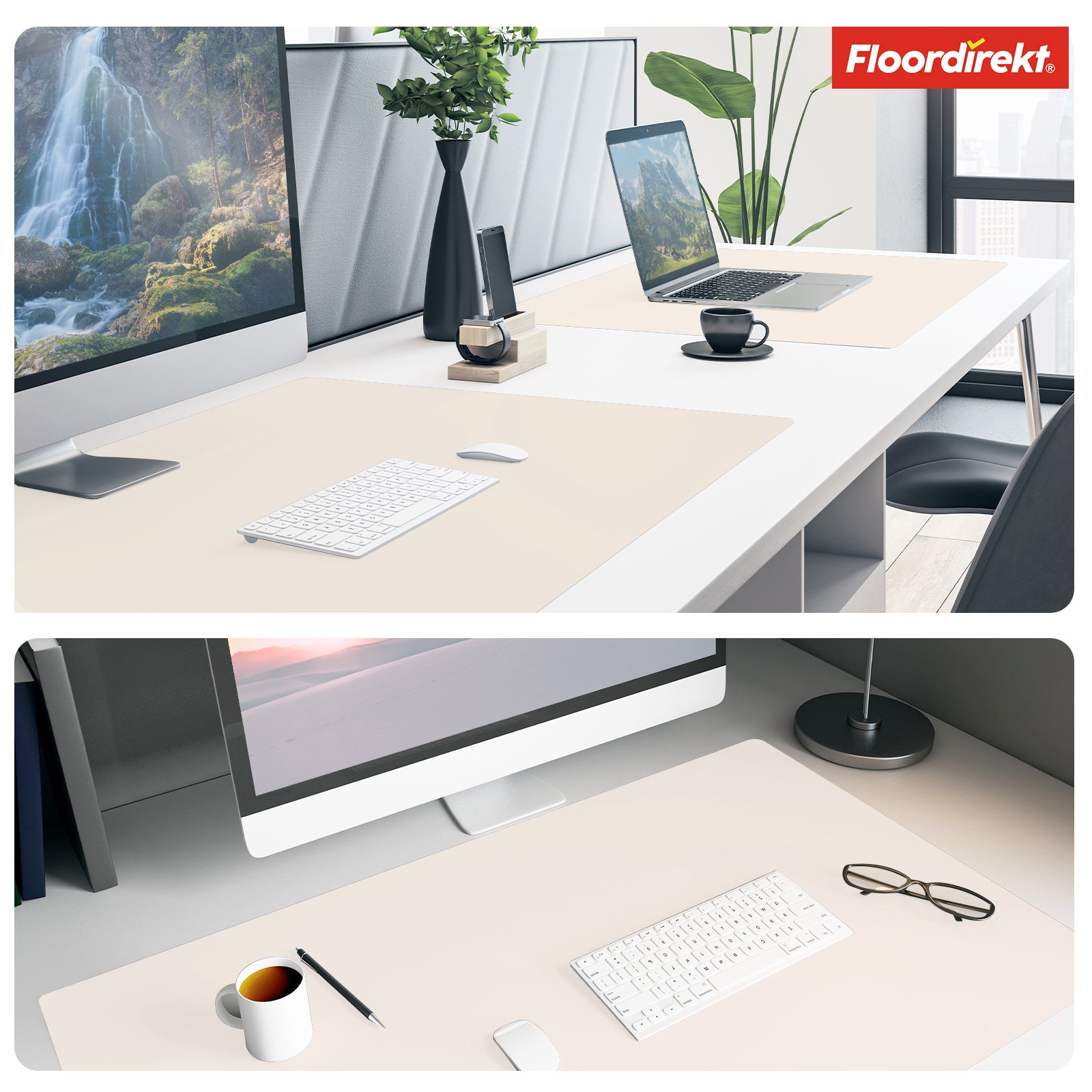 Sous-main | Nero | Similicuir souple et facile d'entretien | Disponible en plusieurs couleurs et tailles