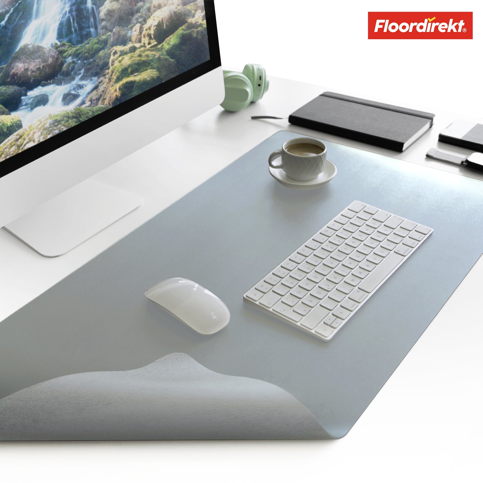 Sous-main | Nero | Similicuir souple et facile d'entretien | Disponible en plusieurs couleurs et tailles