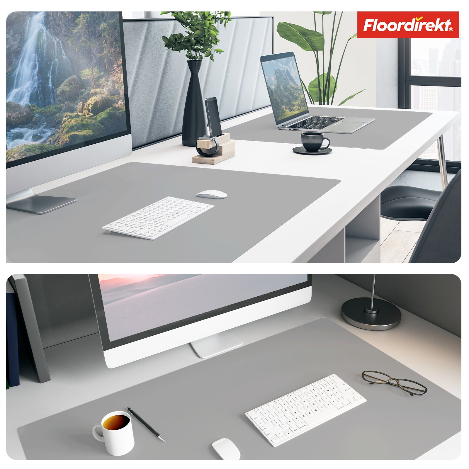 Sous-main | Nero | Similicuir souple et facile d'entretien | Disponible en plusieurs couleurs et tailles