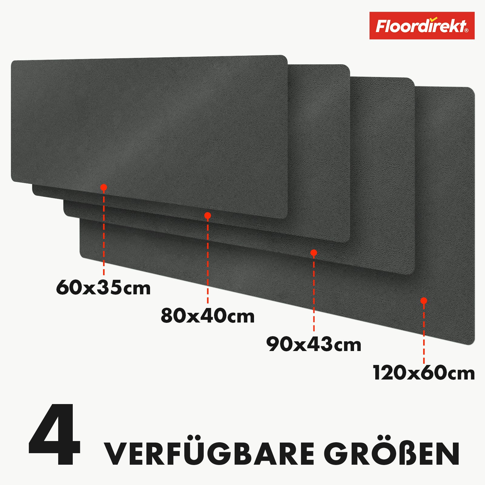 Sous-main | Nero | Similicuir souple et facile d'entretien | Disponible en plusieurs couleurs et tailles