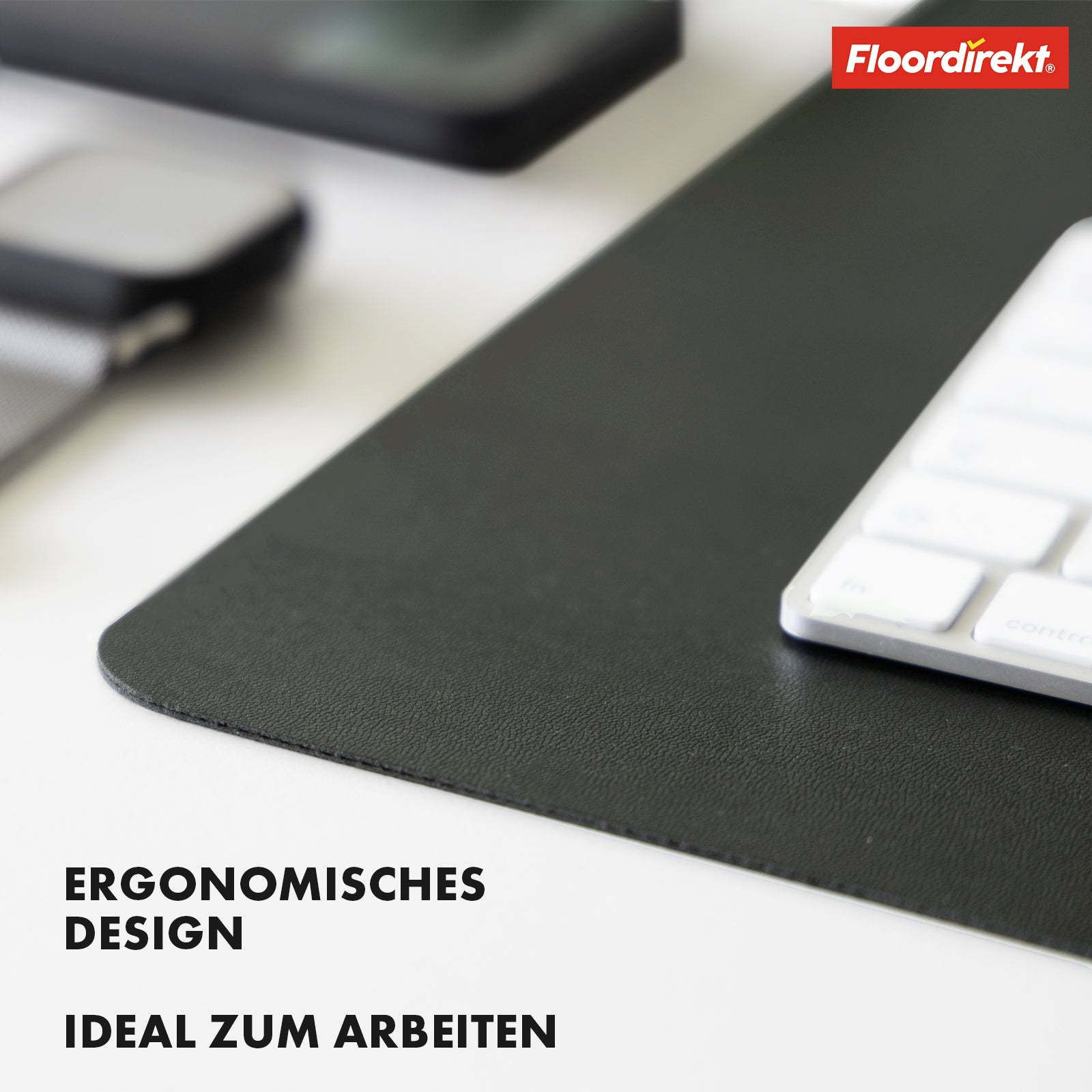 Sous-main | Nero | Similicuir souple et facile d'entretien | Disponible en plusieurs couleurs et tailles