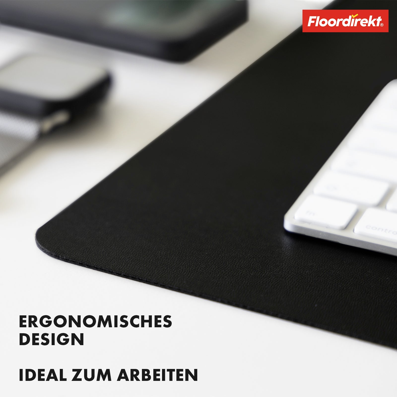 Sous-main | Nero | Similicuir souple et facile d'entretien | Disponible en plusieurs couleurs et tailles