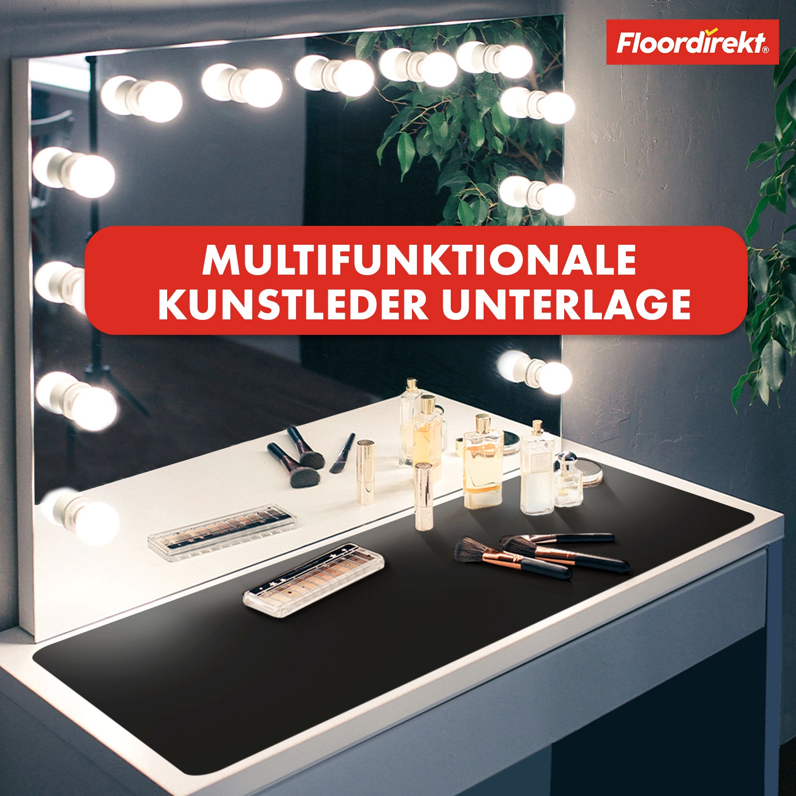 Sous-main | Nero | Similicuir souple et facile d'entretien | Disponible en plusieurs couleurs et tailles