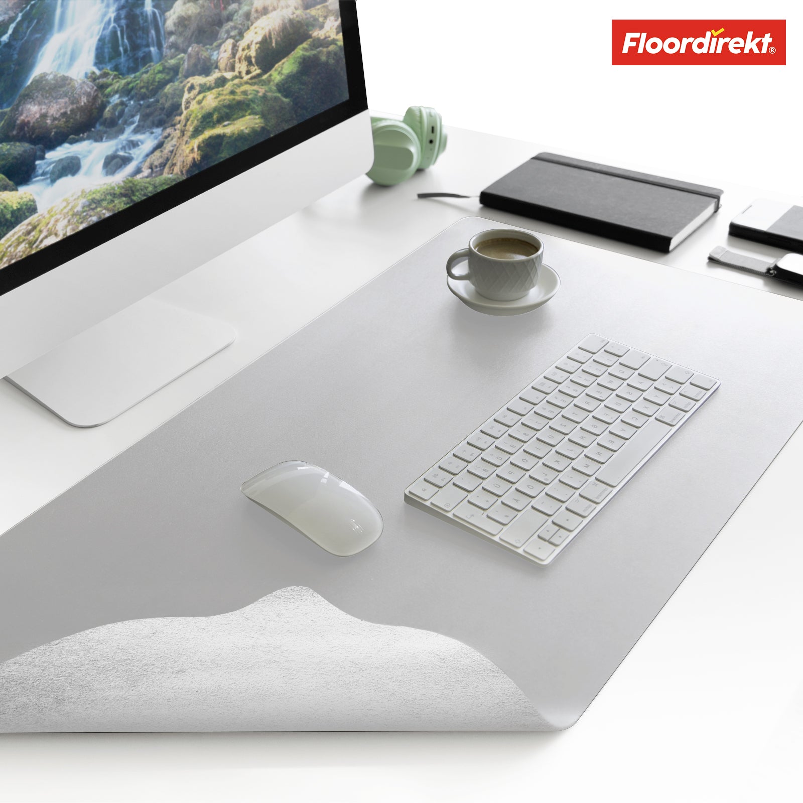 Sous-main | Nero | Similicuir souple et facile d'entretien | Disponible en plusieurs couleurs et tailles