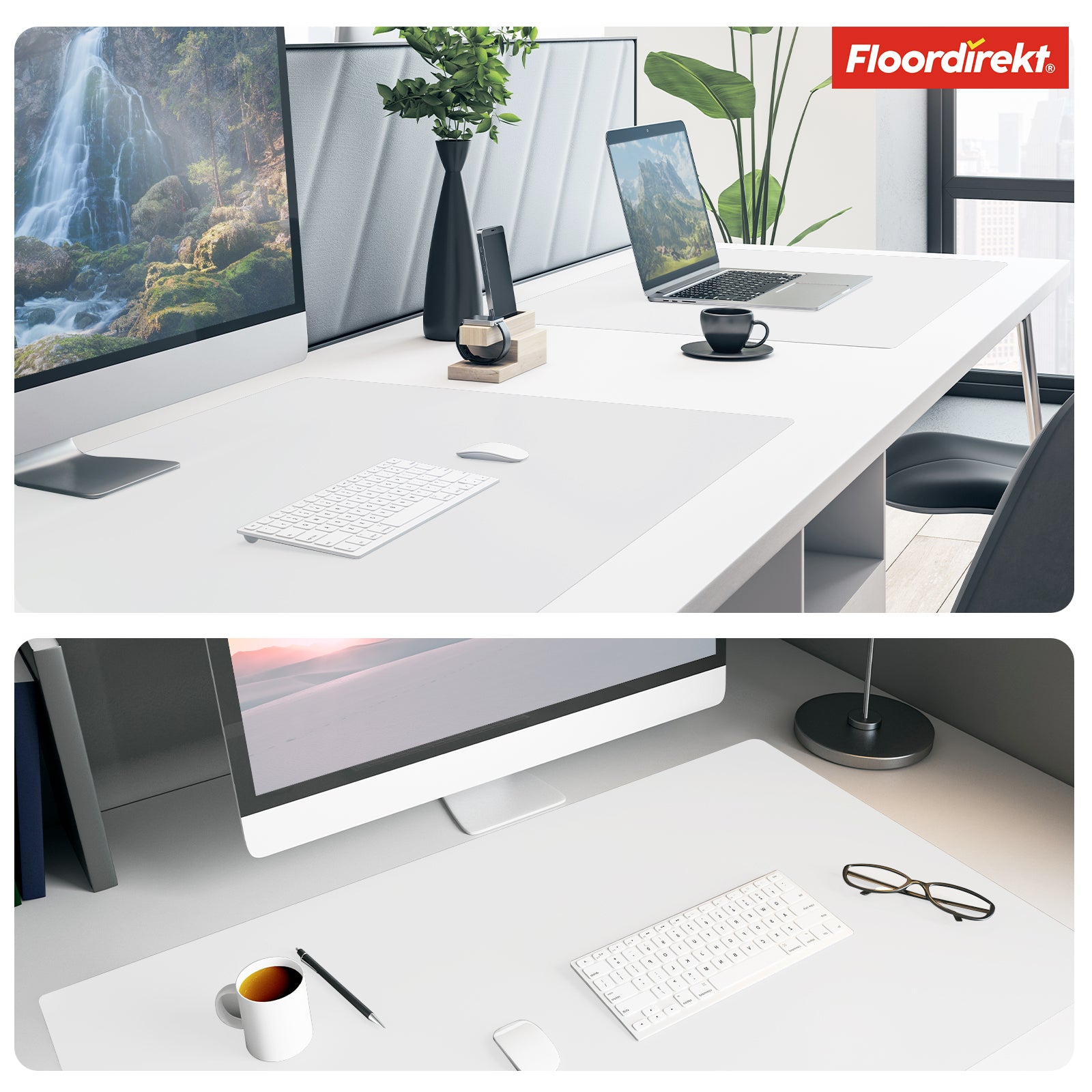 Sous-main | Nero | Similicuir souple et facile d'entretien | Disponible en plusieurs couleurs et tailles