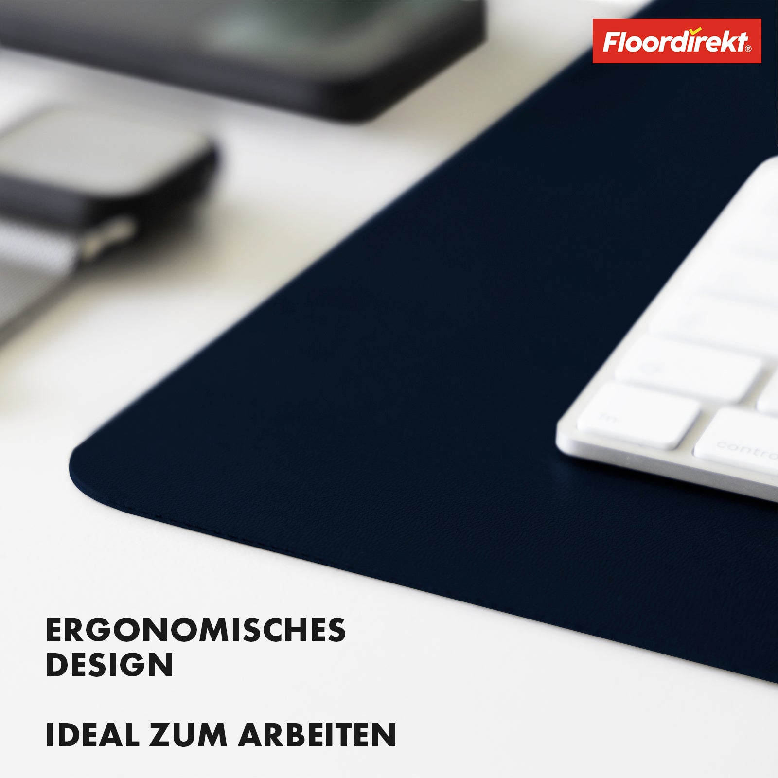 Sous-main | Nero | Similicuir souple et facile d'entretien | Disponible en plusieurs couleurs et tailles