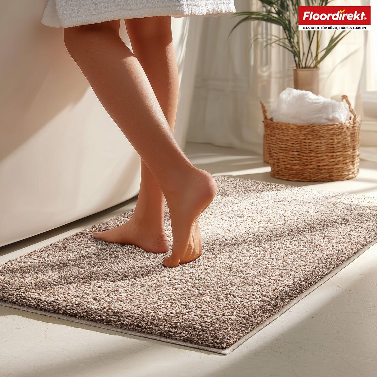 Tapis de bain | Nasa | Tapis de bain souple et résistant, bords renforcés, absorbant et facile d'entretien | Disponible en différentes couleurs et tailles