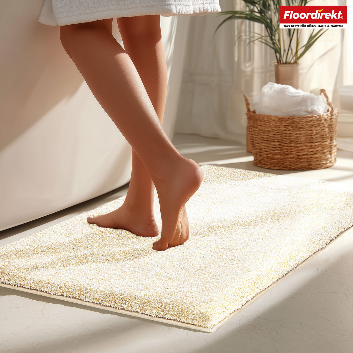 Tapis de bain | Nasa | Tapis de bain souple et résistant, bords renforcés, absorbant et facile d'entretien | Disponible en différentes couleurs et tailles
