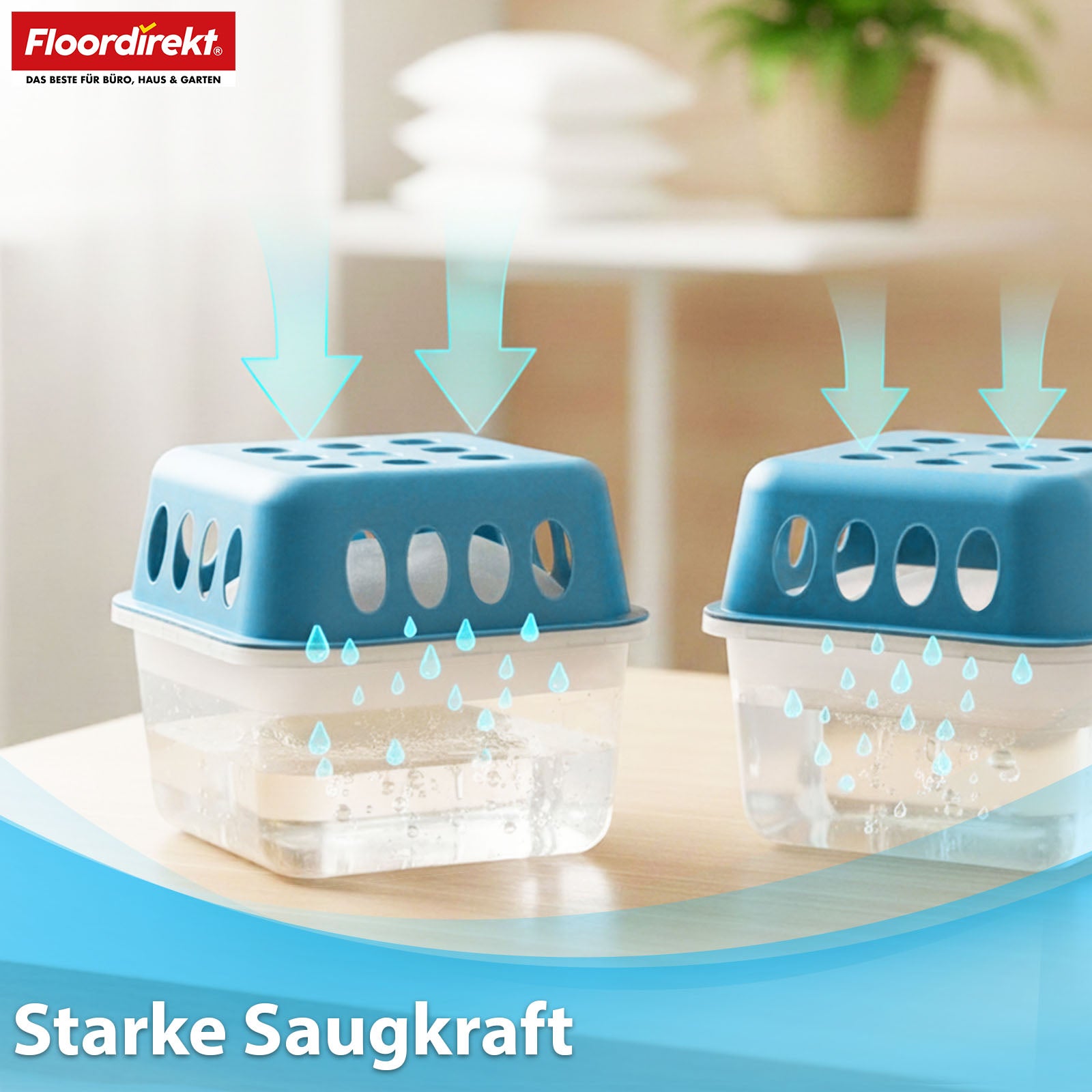 Recharge pour déshumidificateur, lot de 12 | Habo | Sachets de recharge pour déshumidificateur d'intérieur pour cave, salle de bain, pièces à vivre