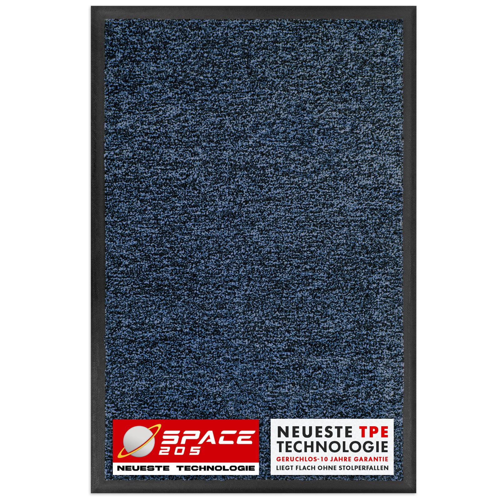 Tapis anti-salissures | Space 205 | Tapis antidérapant avec technologie TPE innovante sur les bords et au dos | Idéal pour les entrées, les couloirs et les portes d'entrée | Disponible en différentes couleurs et tailles