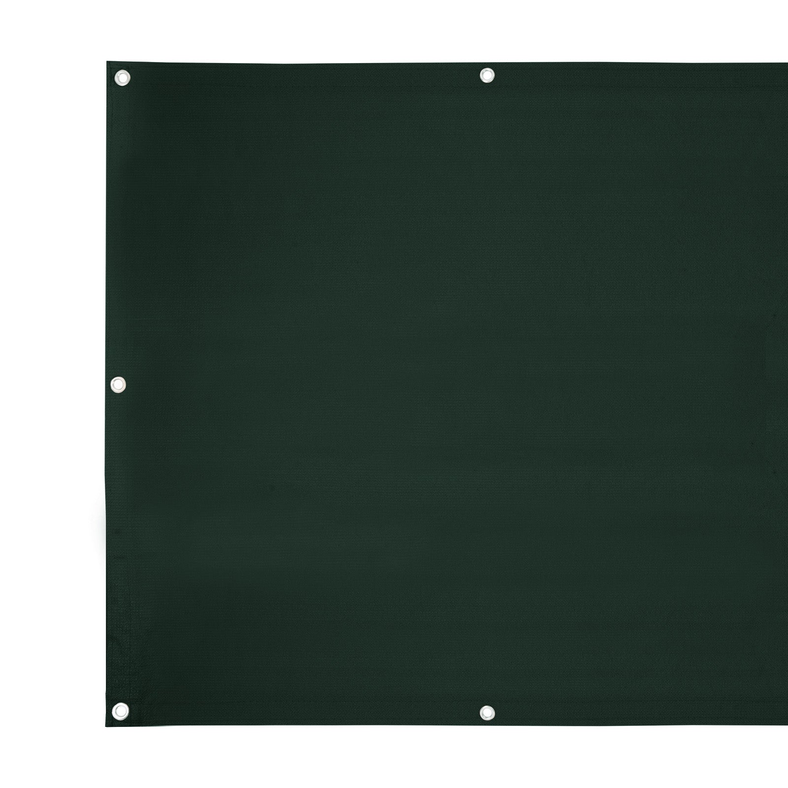 Brise-vue pour balcon | Monochromatique | Vert | 90 x 500 cm